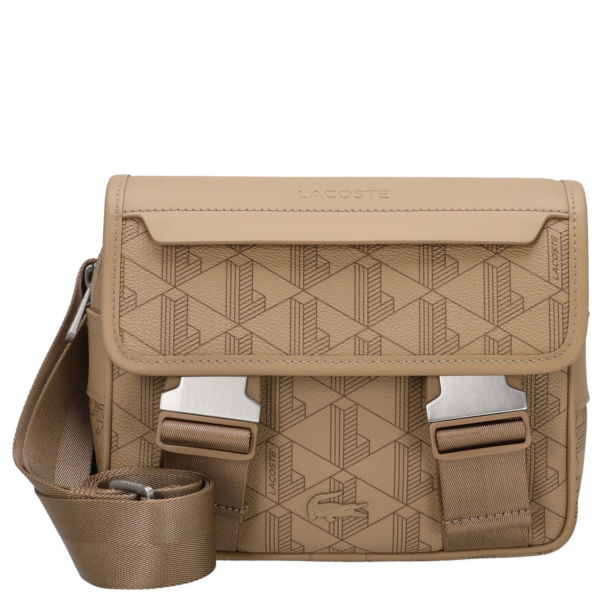 Lacoste Umhängetasche The Blend - Umhängetasche 21.5 cm (mono viennois otter)