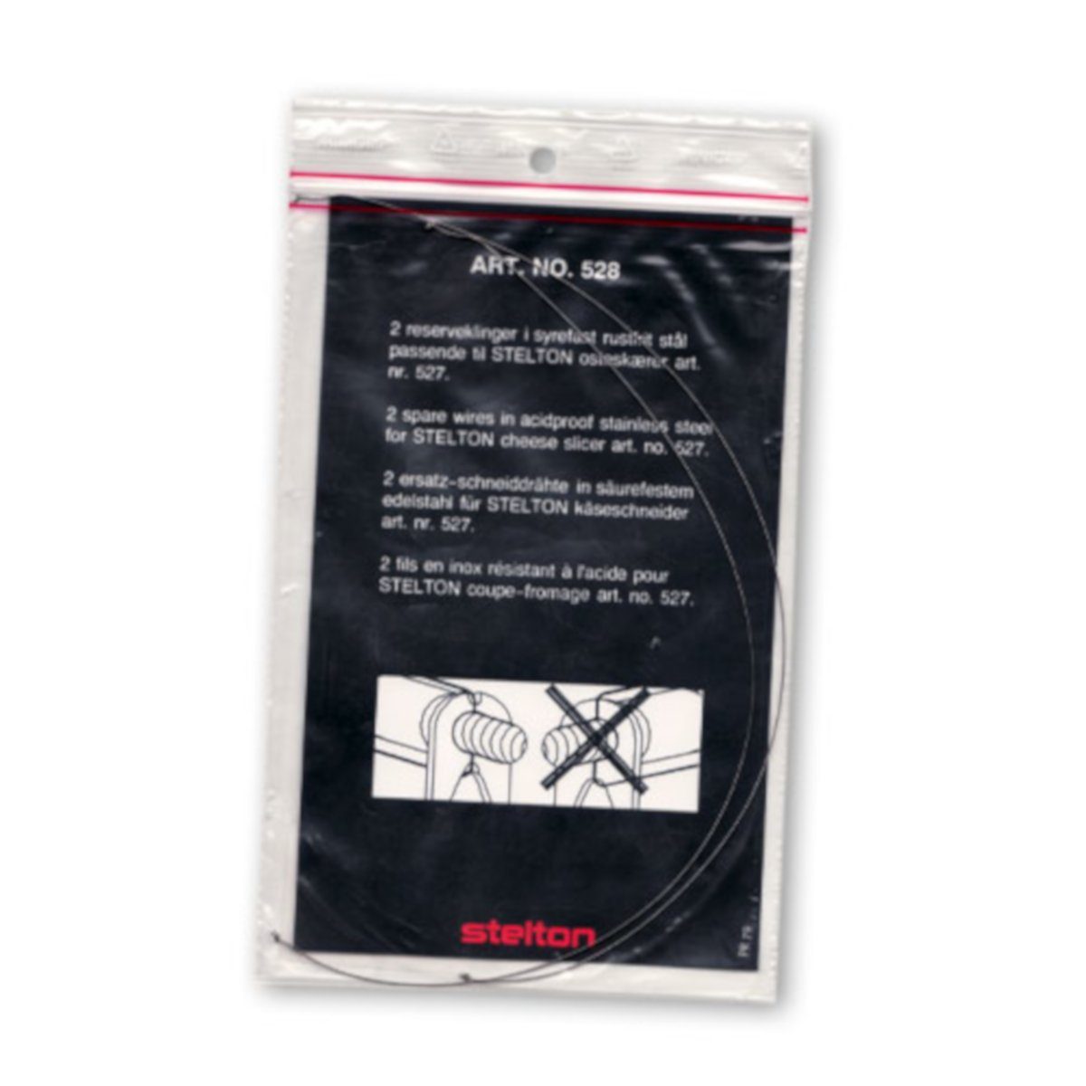 Stelton Käsemesser Ersatzschneidedrähte für Käseschneider