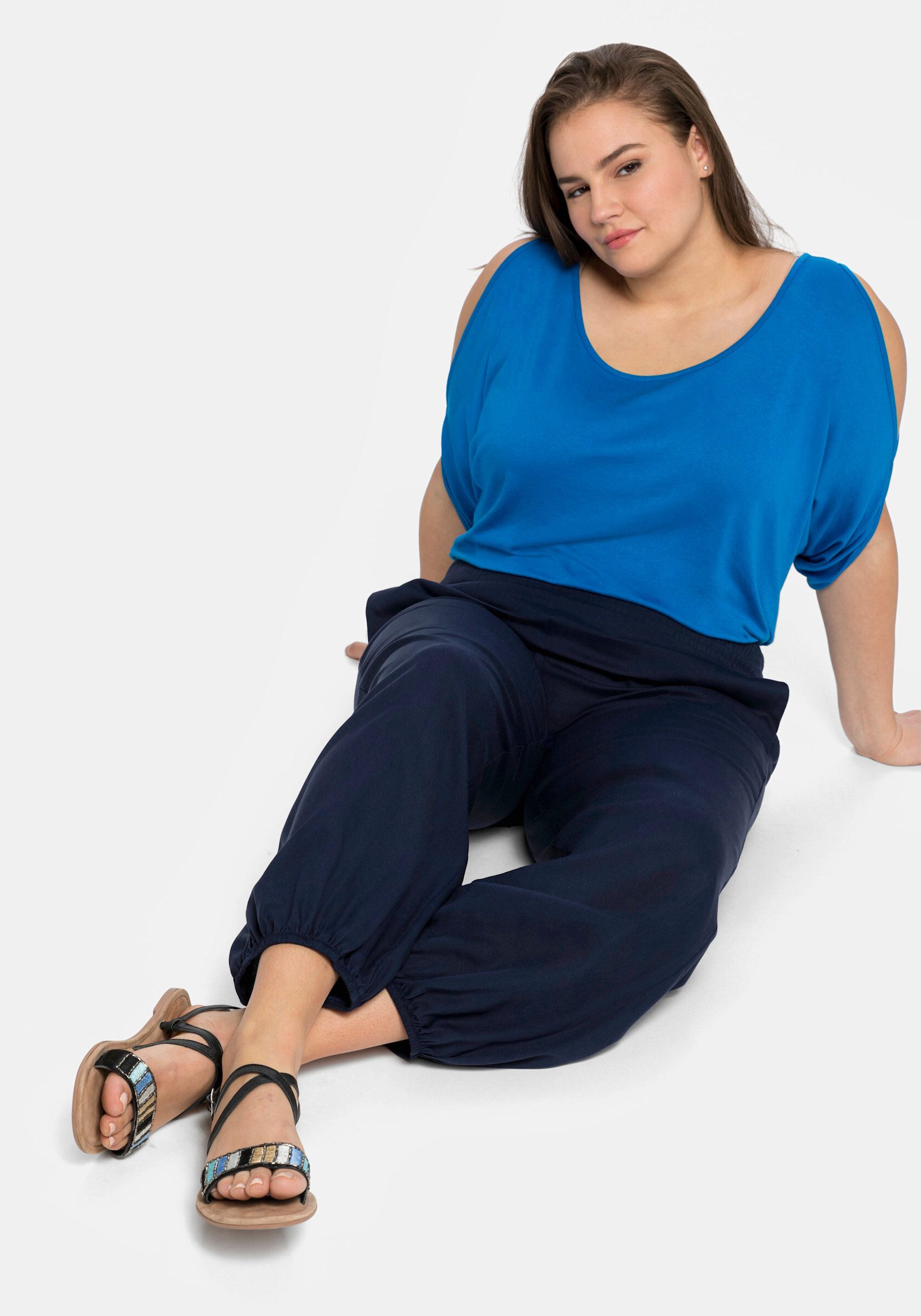 Sheego Strandkleid Schlupfhose