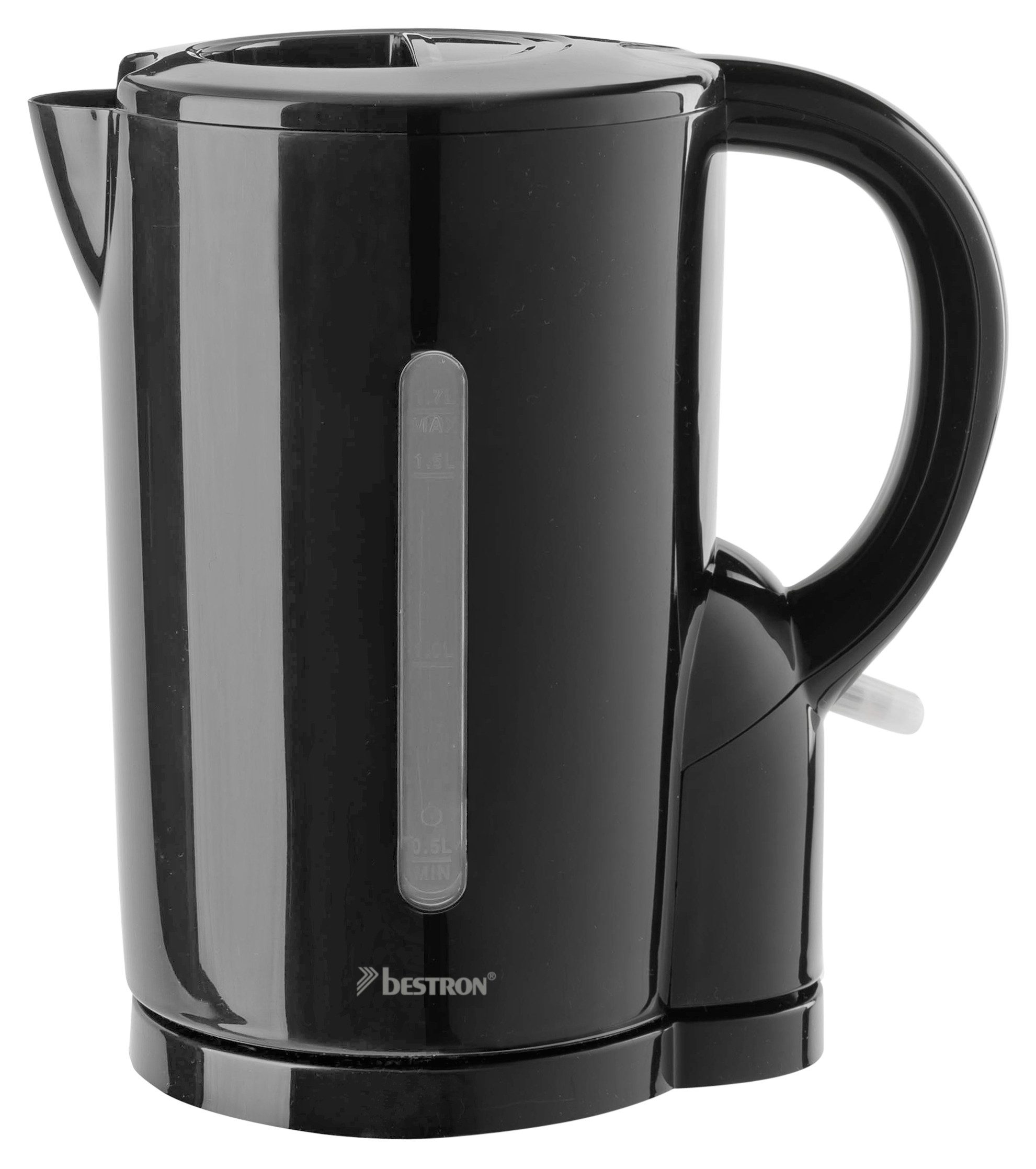 bestron Wasserkocher AWK1101Z, 1,7 l, 2200 W, Trockener Kochschutz, ultra-leichte 0,57 kg
