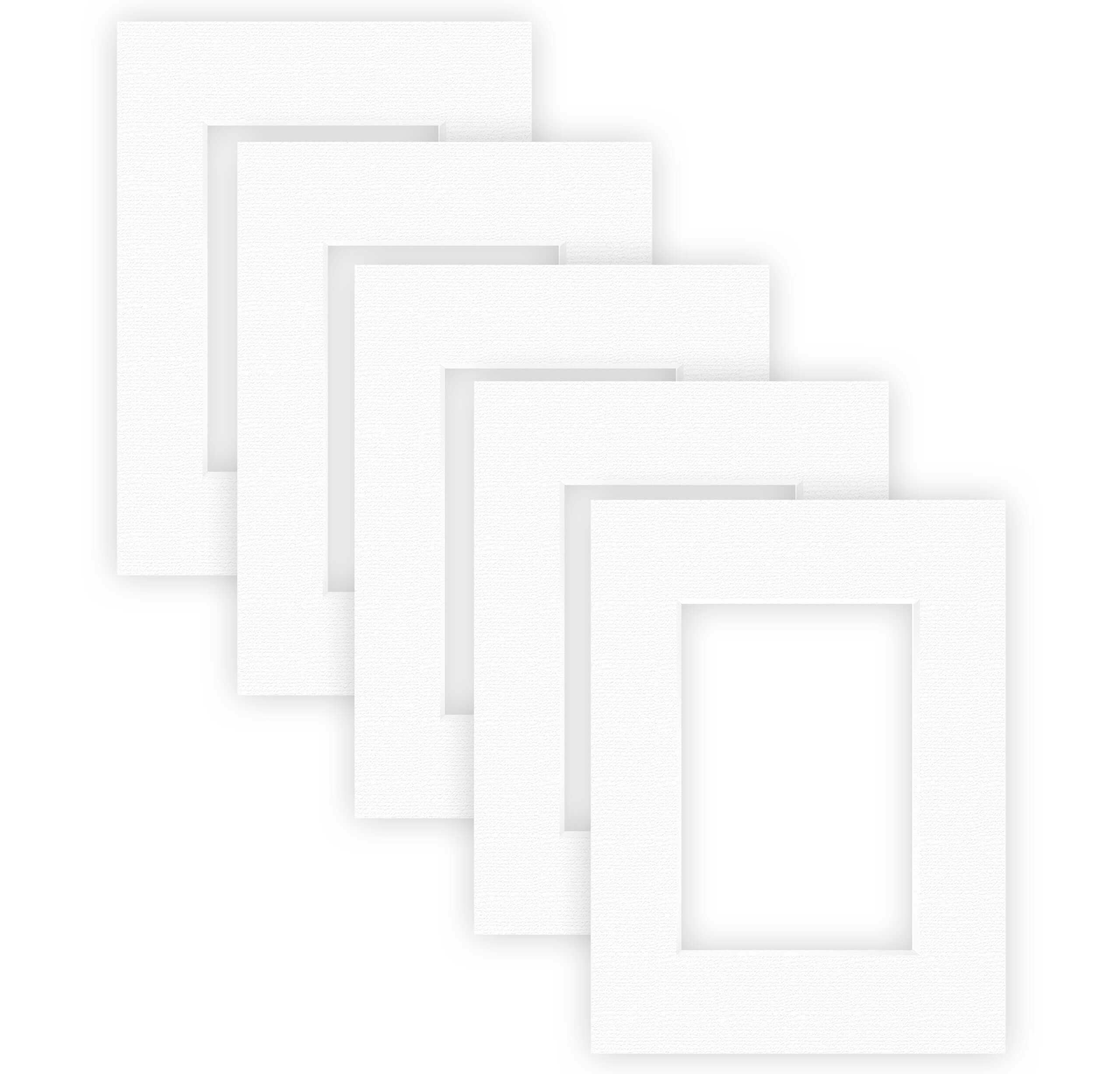 nielsen Bilderrahmen Passepartout Conservation 1,5 mm, (5 St)