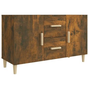 möbelando Sideboard Torres (BxHxT: 100x60x36 cm), in Räuchereiche mit 2 Schubladen und 2 Türen