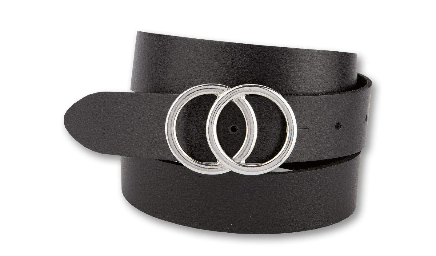 BERND GÖTZ Ledergürtel Ledergürtel mit stilvoller Doppelringschließe