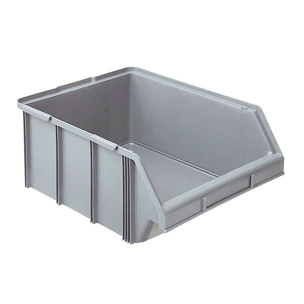BRB-Lagertechnik Kleinteilemagazin 2x Sichtbox CLASSIC FB 1, 48 Liter, Für Lebensmittel geeignet