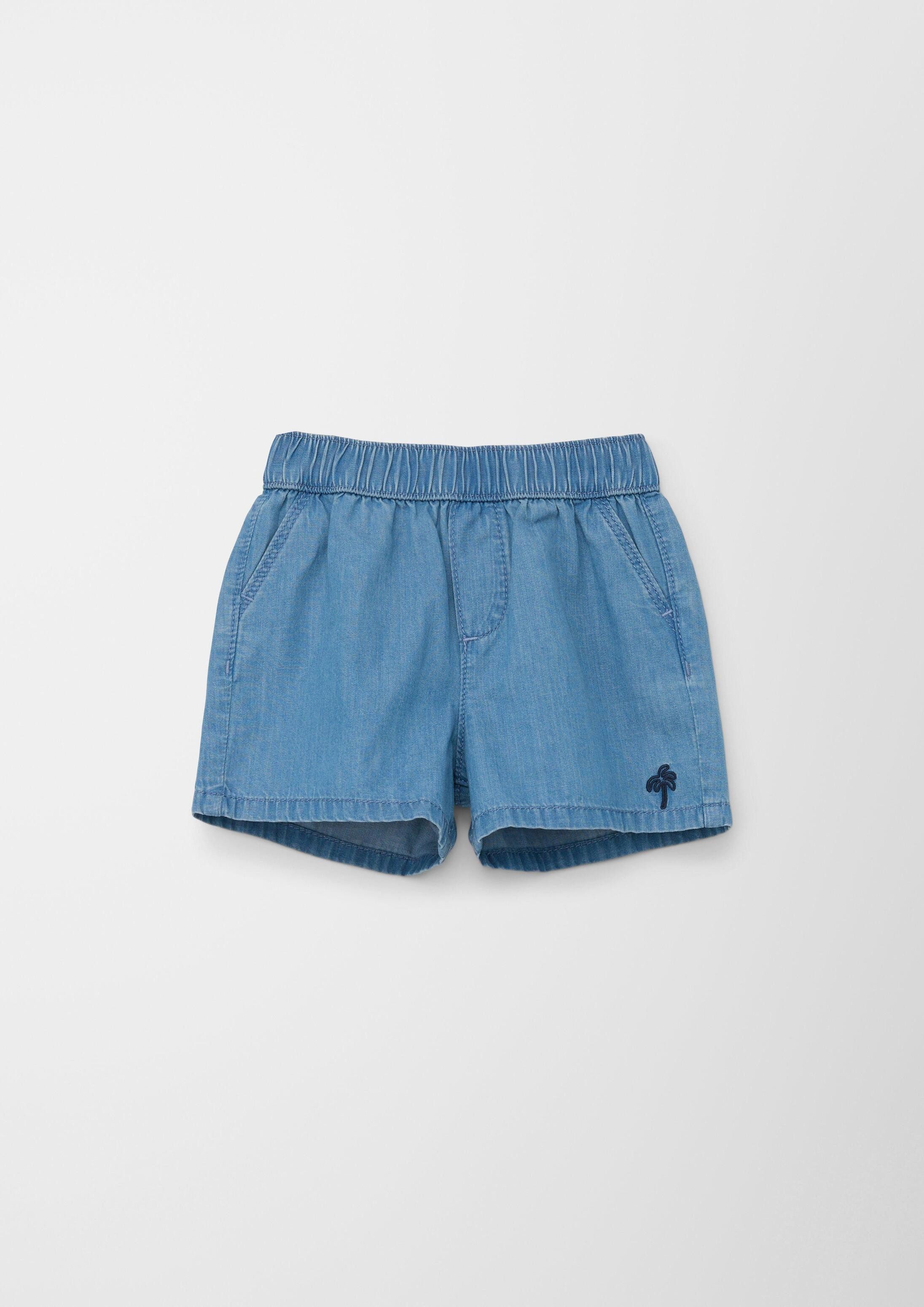 s.Oliver Jeansshorts Jeans-Hose Jeans-Shorts mit Used-Effekt