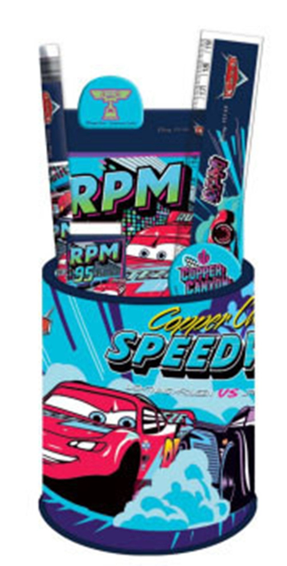 Disney Cars Kreativset Disney Cars RPM Schreibwarenset 7-tlg