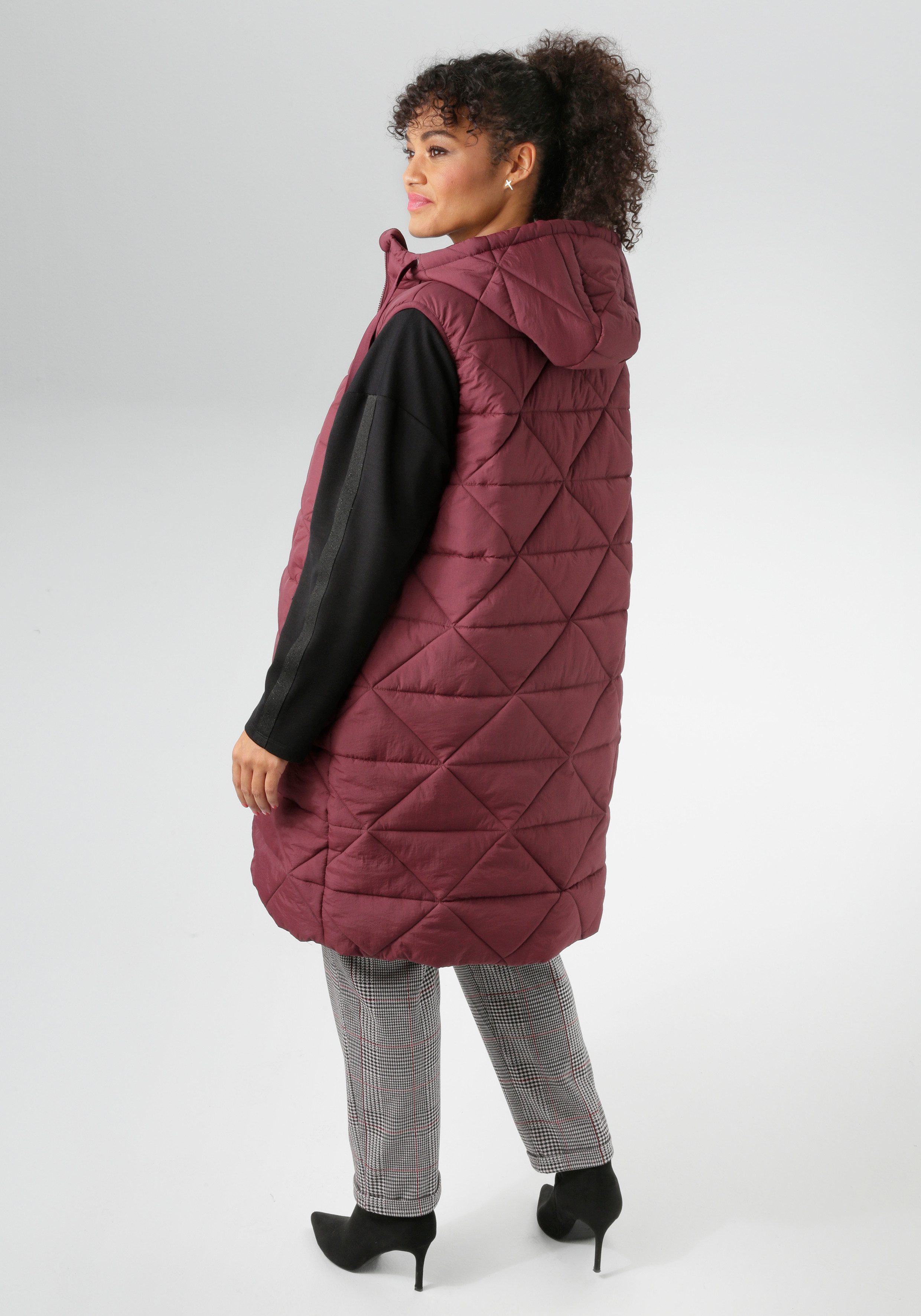 Aniston PLUS Steppweste trendige wattierte Steppweste - NEUE KOLLEKTION