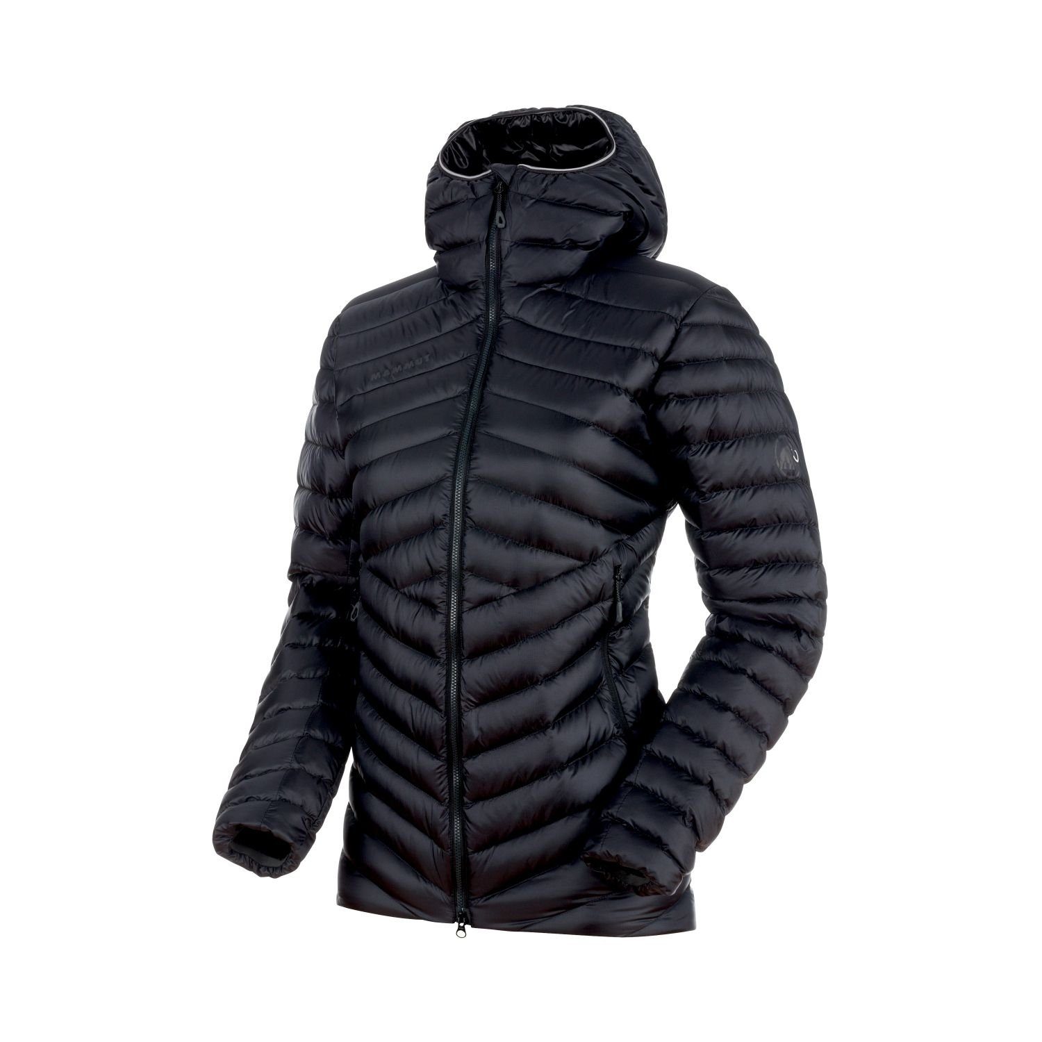 Funktionsjacke Broad Peak Isolations-/Kapuzenjacke Damen schwarz