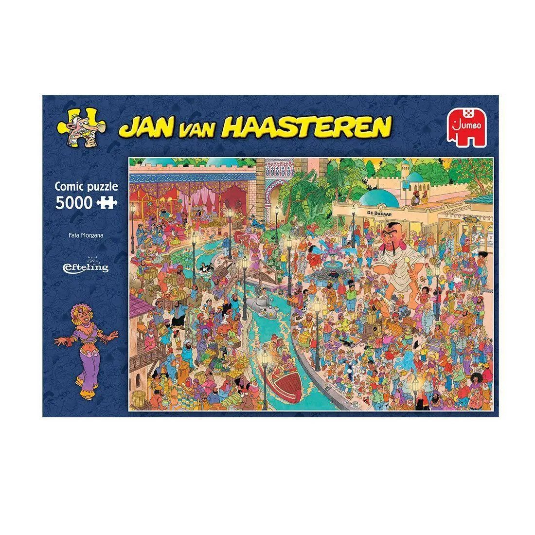 Jumbo Spiele Puzzle Jan van Haasteren - Efteling Fata Morgana - 5000 Teile, 5000 Puzzleteile
