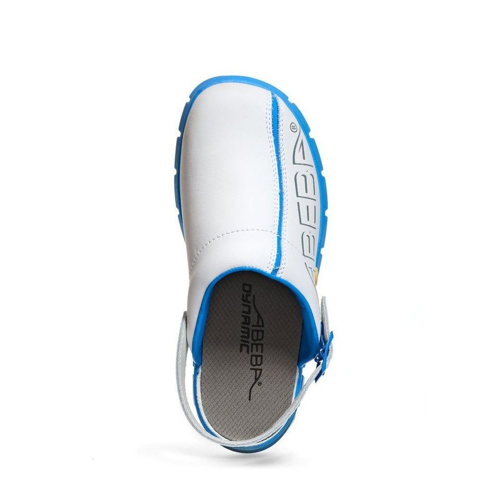 Abeba Dynamic Berufsschuhe Clog – Glattleder Mit Aufdruck OB A E Src Berufsschuh
