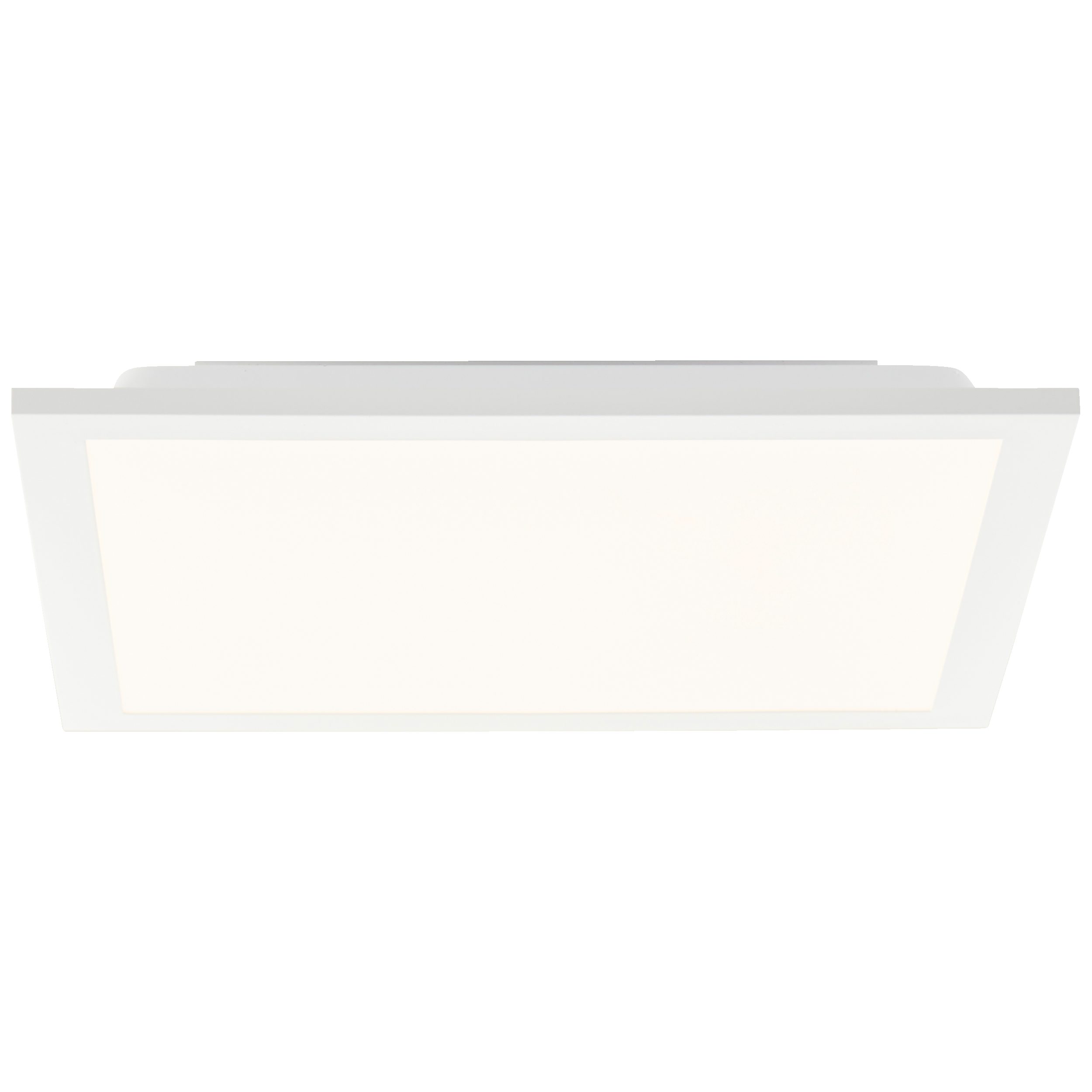 Lightbox LED Panel, CCT - über Fernbedienung, LED fest integriert, warmweiß - kaltweiß, LED Deckenaufbau-Paneel, 30x30 cm, 1600 lm, dimmbar, 3000-6500 K, weiß