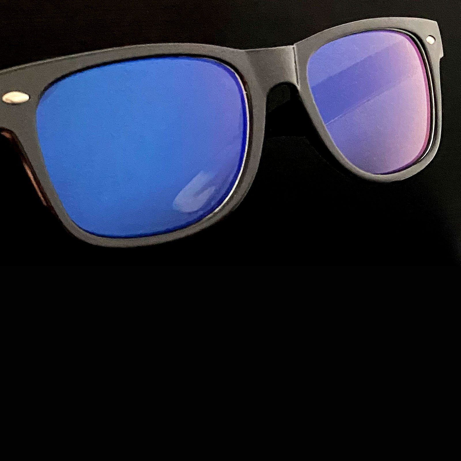 Herren Blaulichtfilter Brille Blaufilter Stärke, Brille Bildschirmbrille Monitor Gamingbrille Ohne Blaufilterbrille Damen Arbeitsplatzbrille, für Bildschirm PC HAC24 Bürobrille