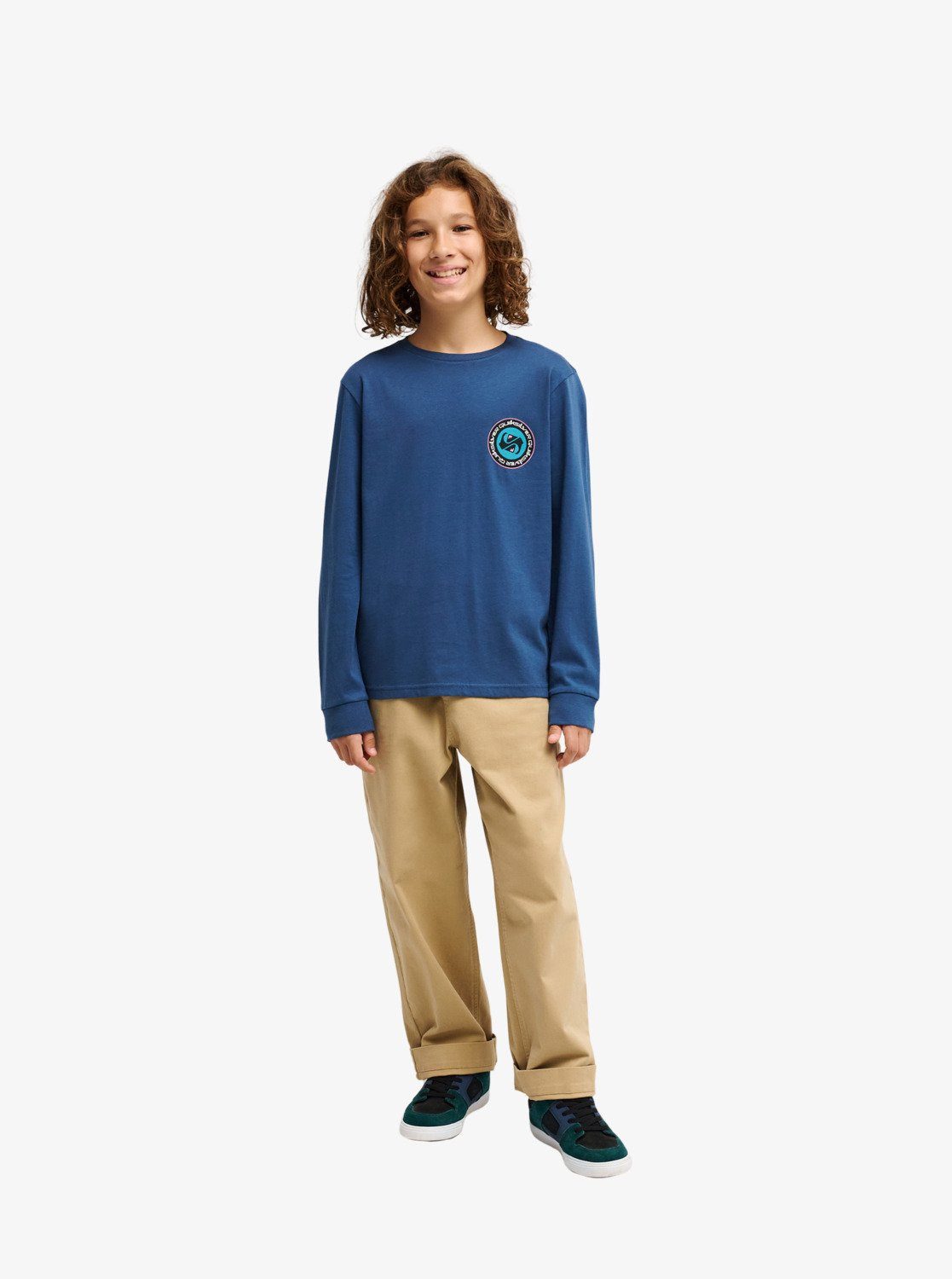 Quiksilver Langarmshirt EV DUALITY LS Y für Kinder, sportlicher Stil, aus Baumwolle – Bild 4 von 5