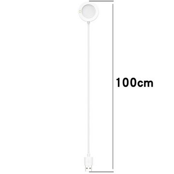 Wigento Für Xiaomi Watch S2 Smart Watch Magnetic Charging Ladekabel 1 Meter Stromadapter