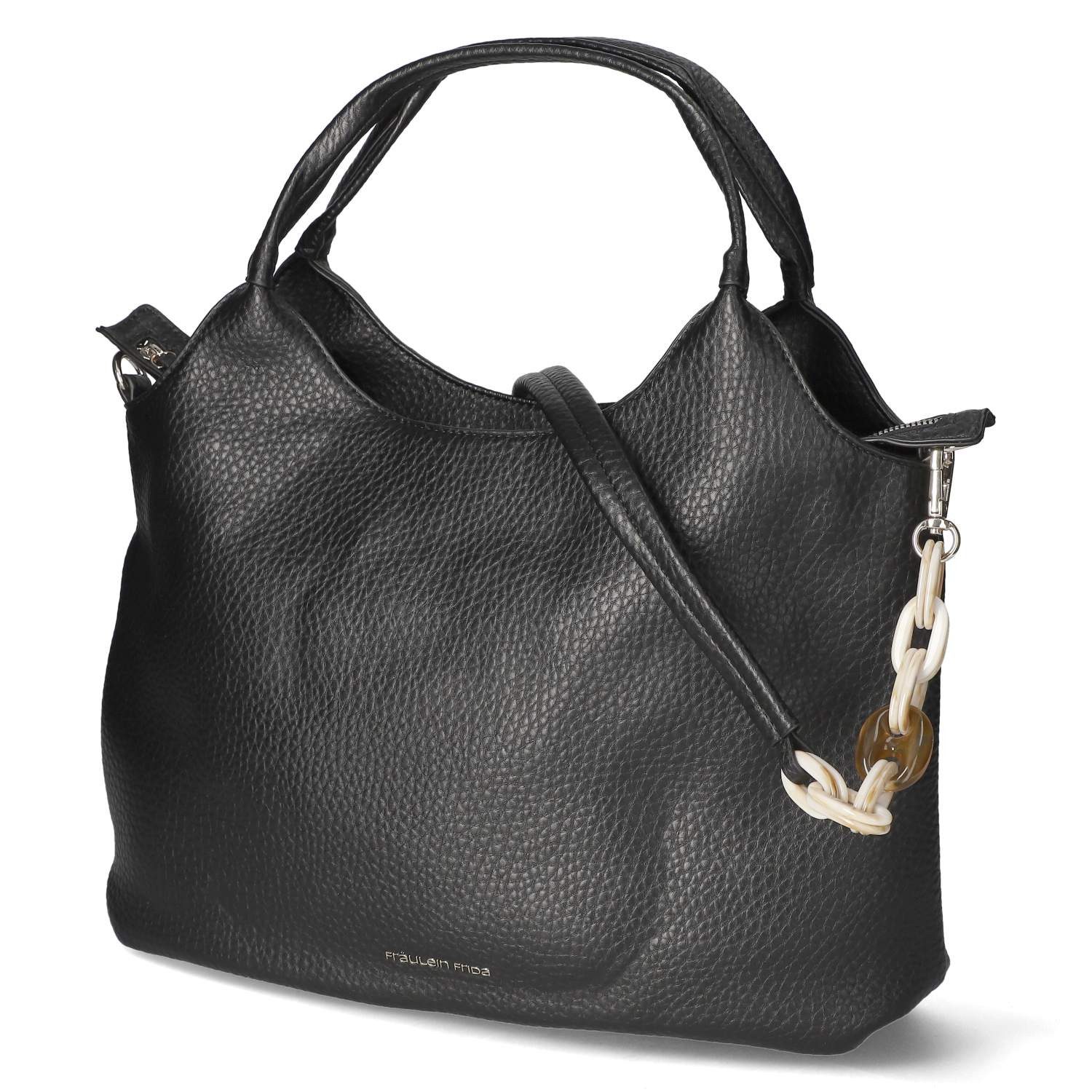 Fräulein Frida Handtasche Fräulein Frida FF2085,100 Damen Shopper Synthetik schwarz