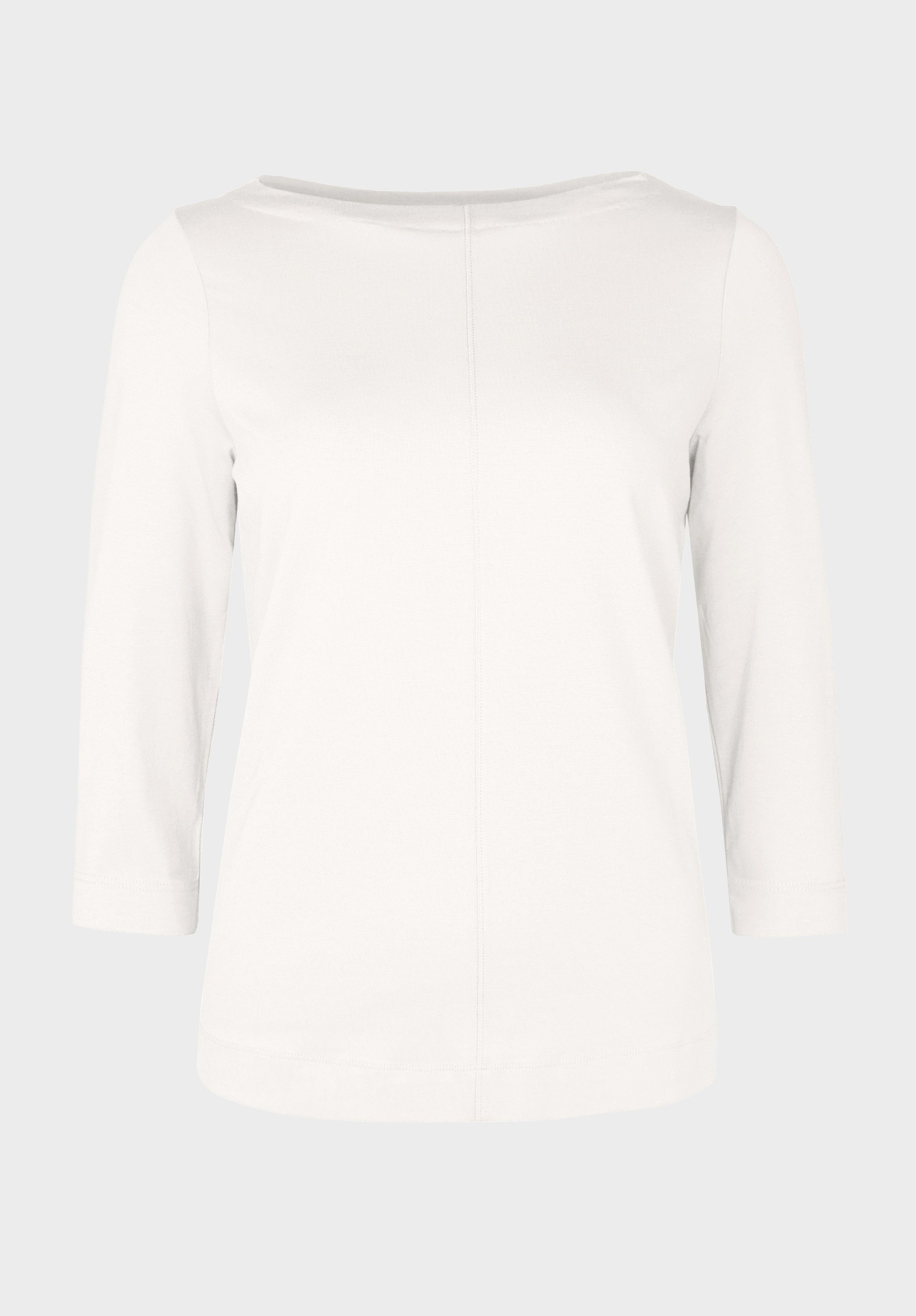 bianca modernem und angesagten DIELLA Look 3/4-Arm-Shirt in creme Trendfarben