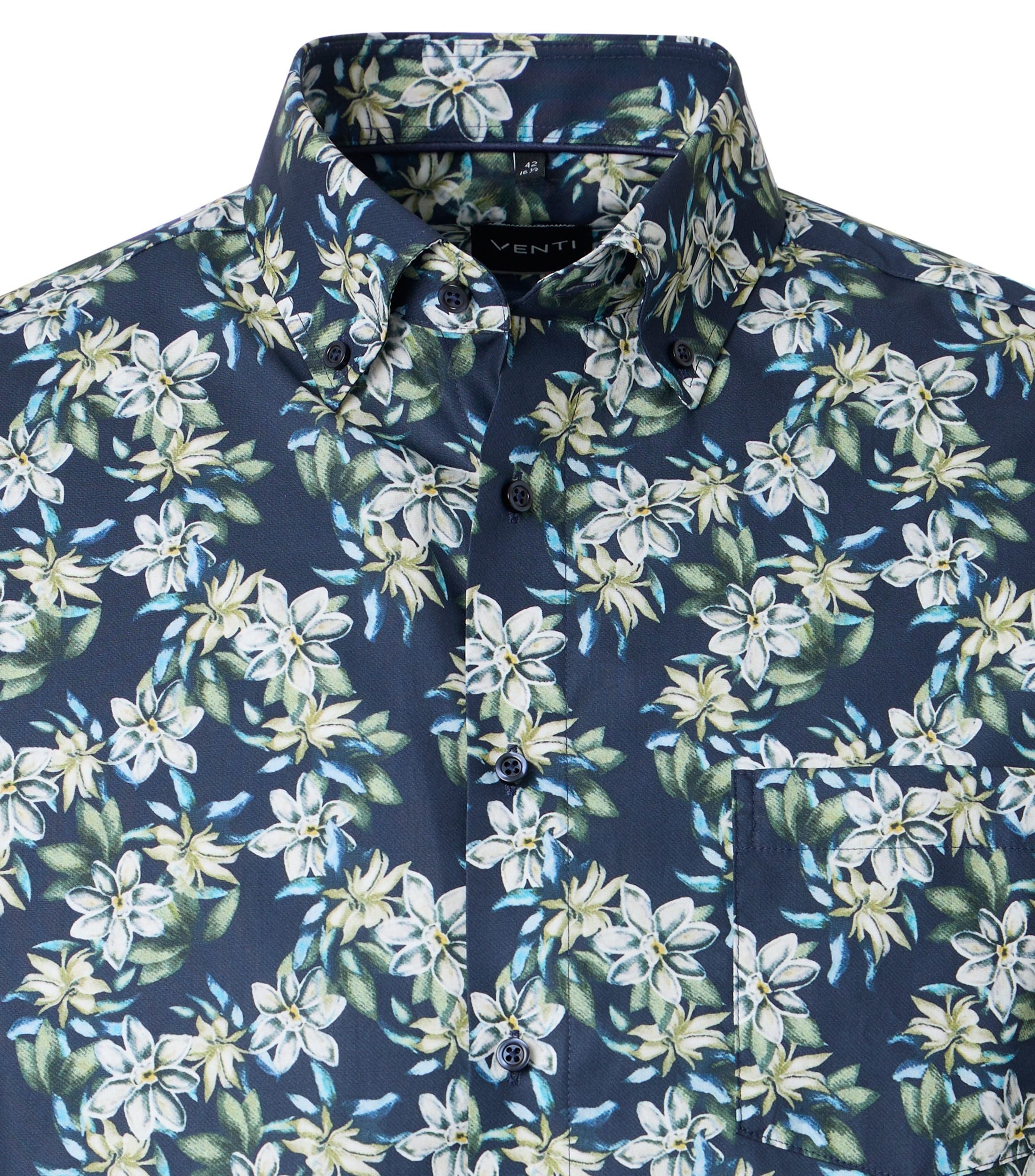 VENTI Businesshemd VENTI Businesshemd Kurzarm Print