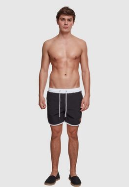 URBAN CLASSICS Badeshorts Urban Classics Herren Retro Swimshorts