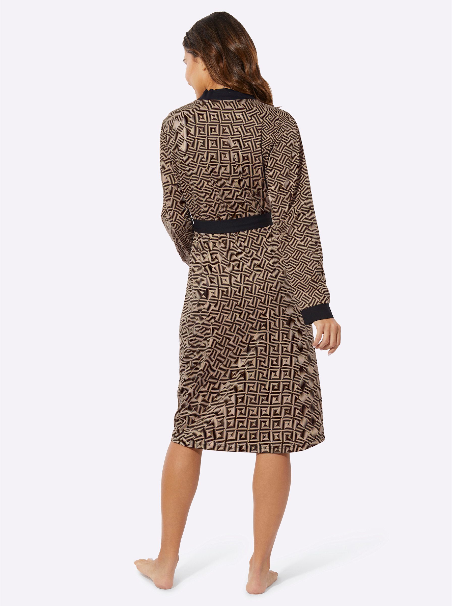Sieh an! Morgenmantel Morgenmantel, Baumwolle, Single-Jersey günstig online kaufen