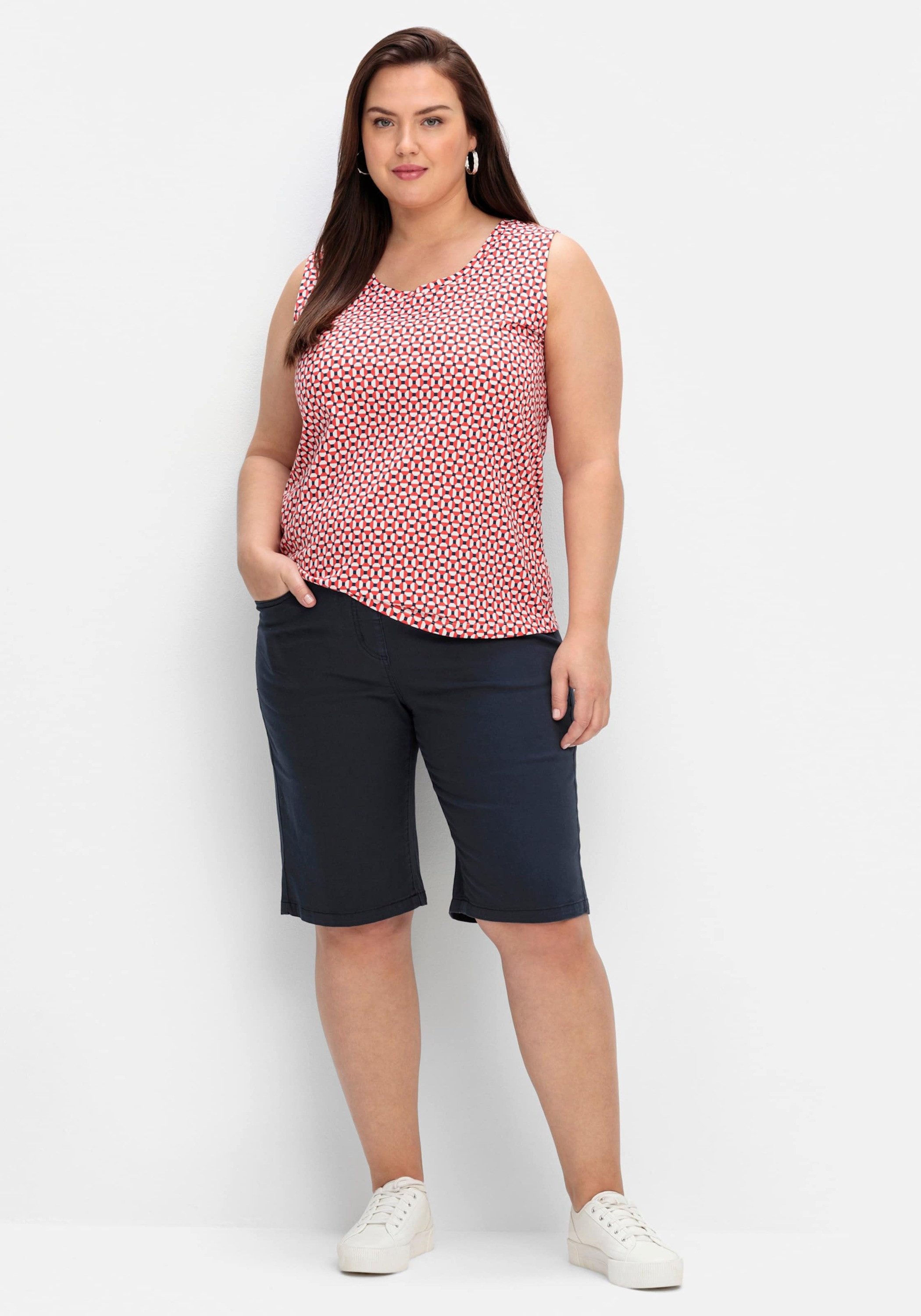 Sheego Shorts Bermudas normal günstig online kaufen