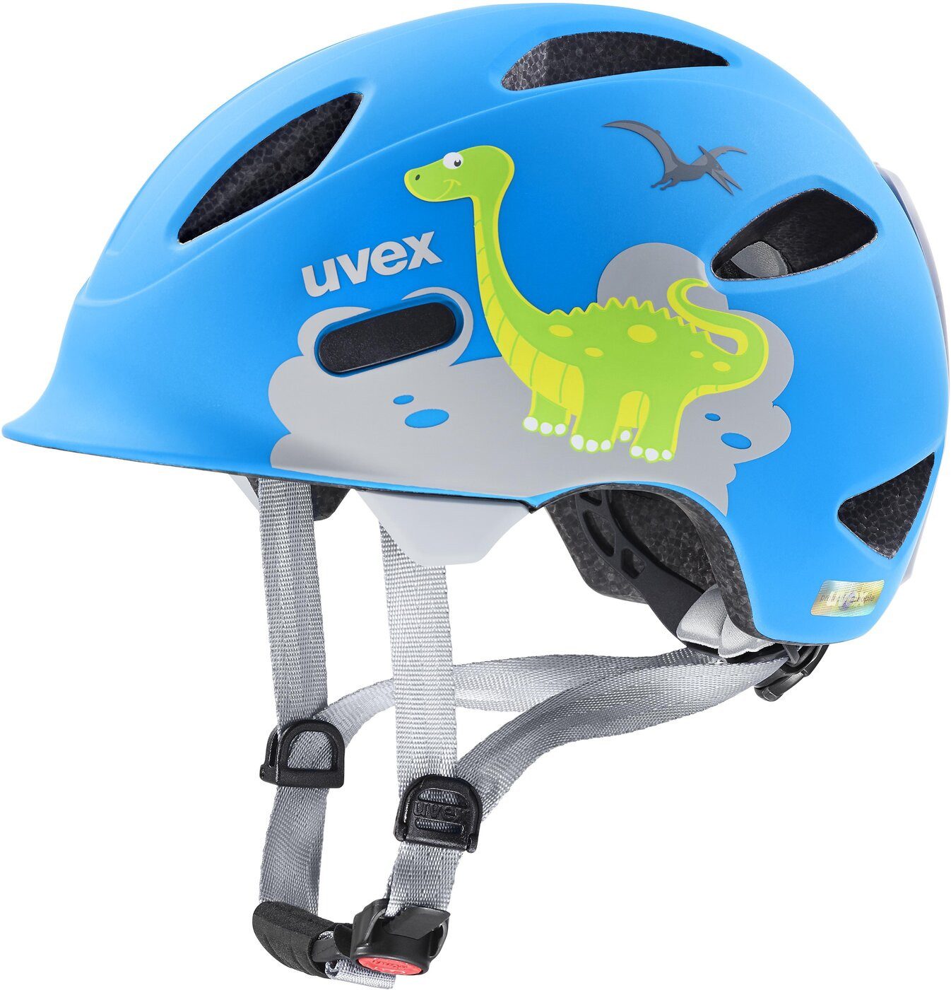 Uvex Kinderfahrradhelm uvex oyo style DINO BLUE MATT