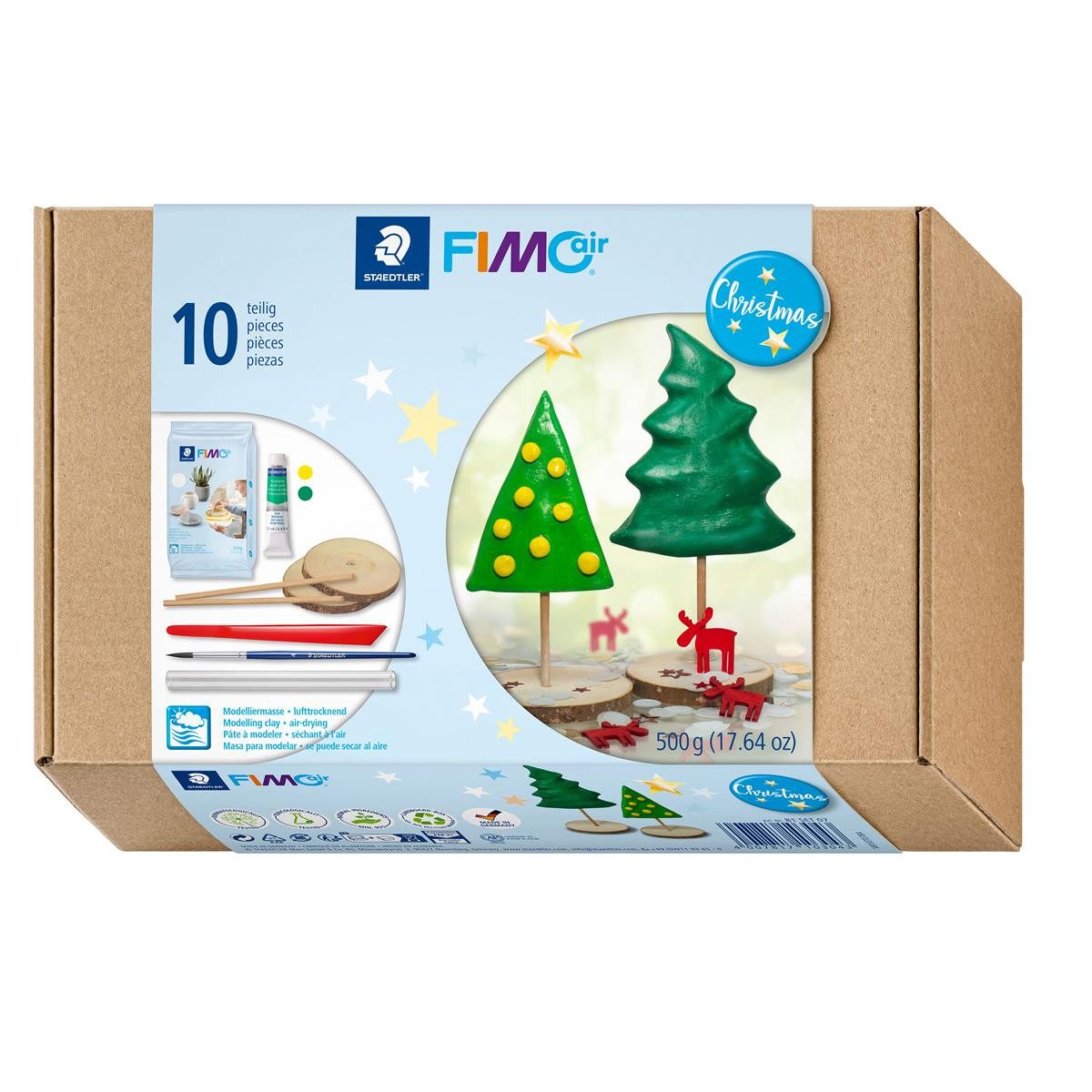 Modelliermasse STAEDTLER FIMO Air 81 Modelliermasse - Christmas Bastelset - Lufttrock