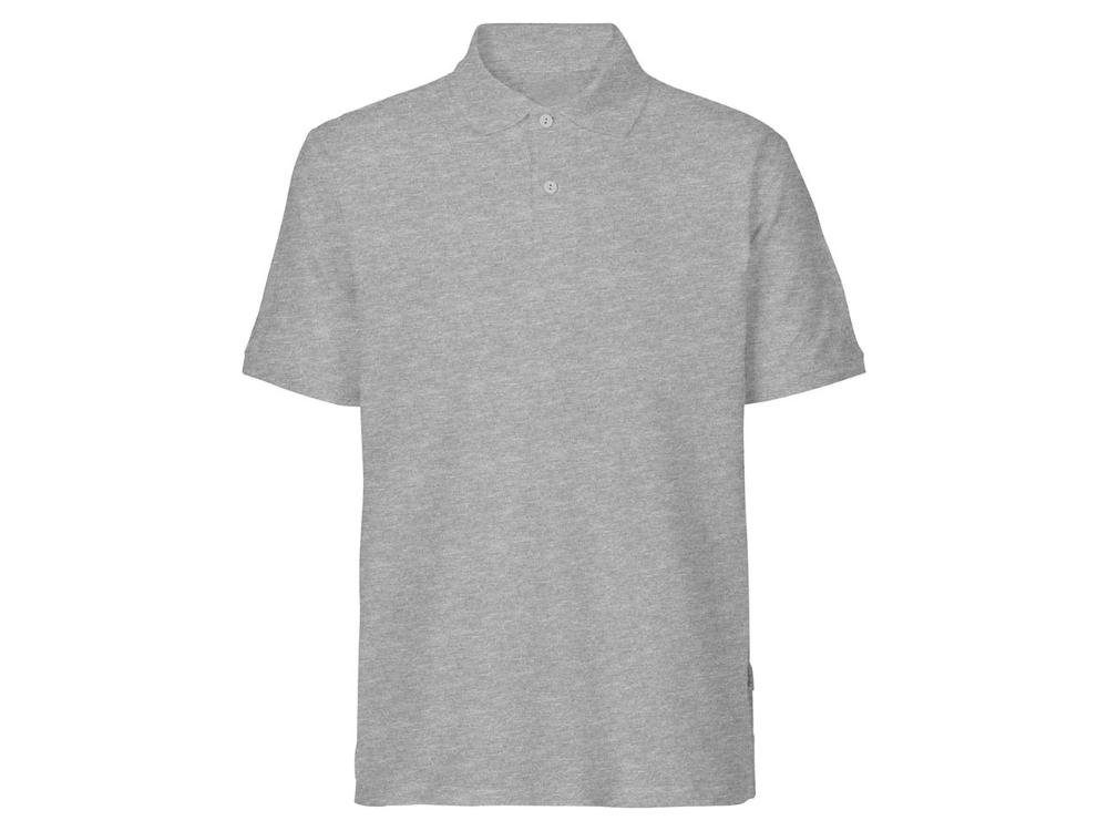 Neutral T-Shirt Bio-Herren-Poloshirt, 235 g/m² grau