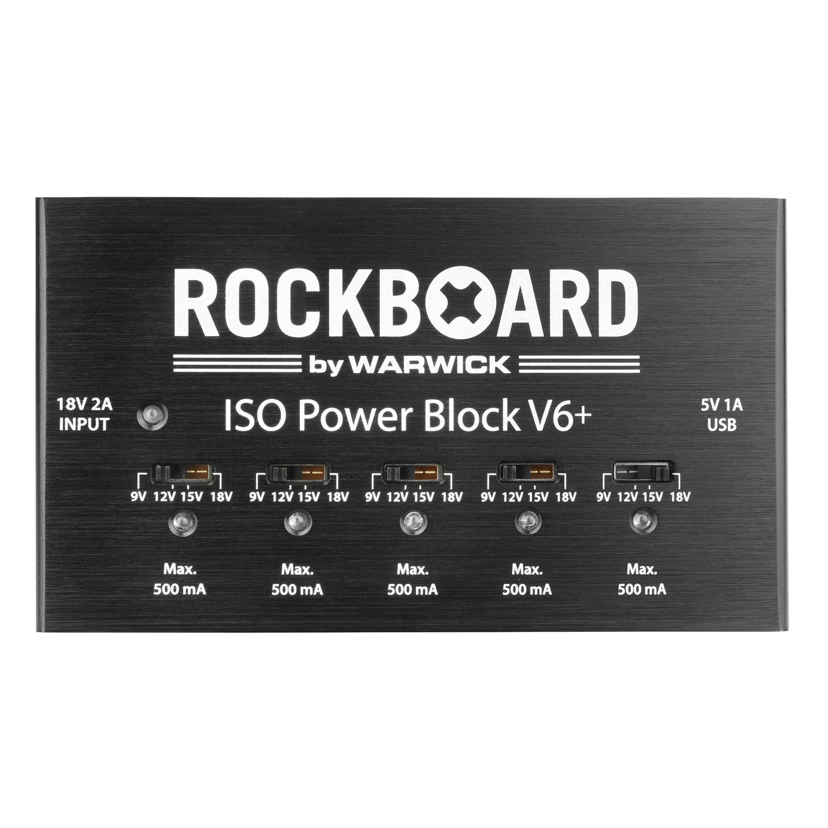 Rockboard Netzteil (ISO Power Block V6+ - Netzteil für Effektgeräte)