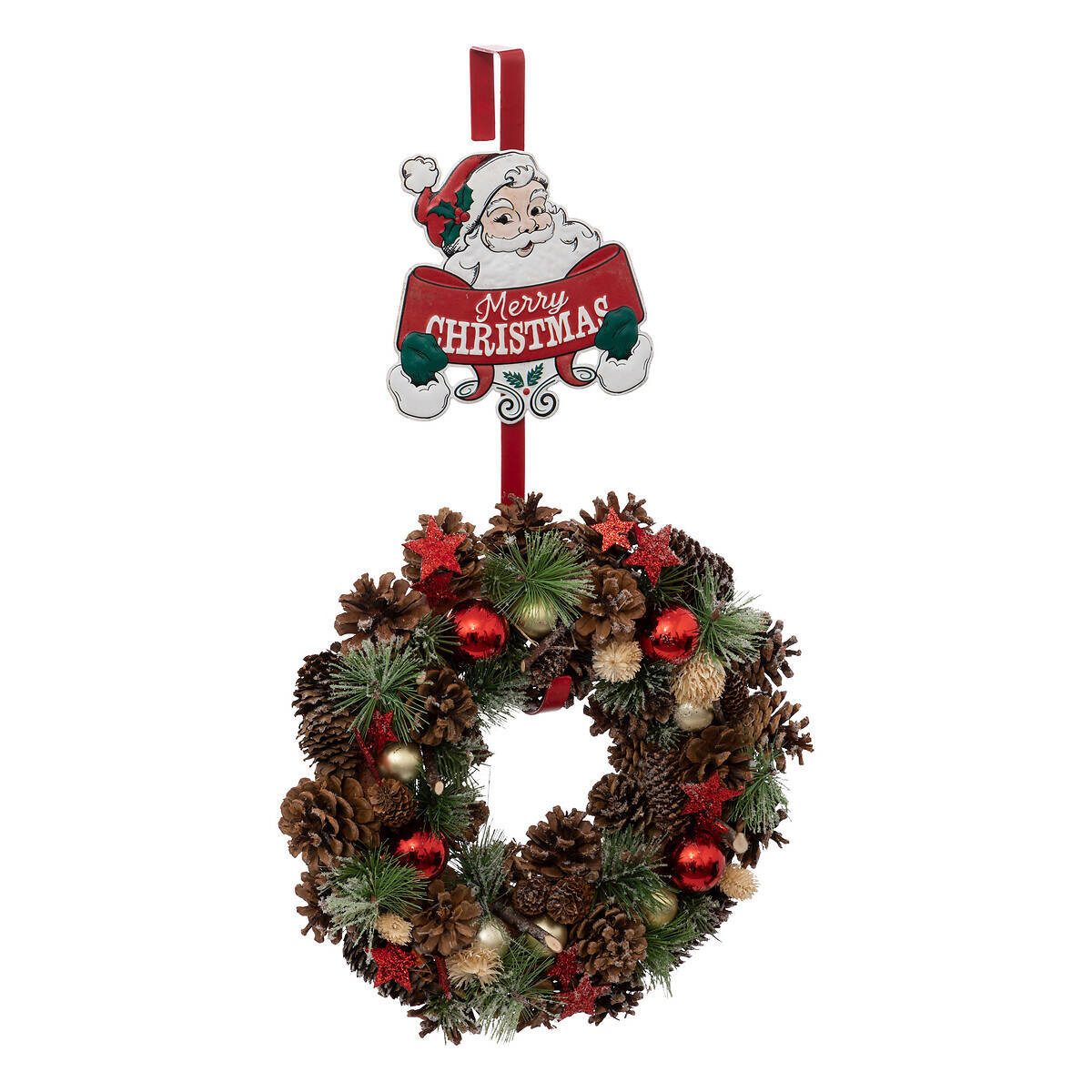 Atmosphera Créateur d'intérieur Adventskranz Aufhänger für Weihnachtskranz, 38 cm