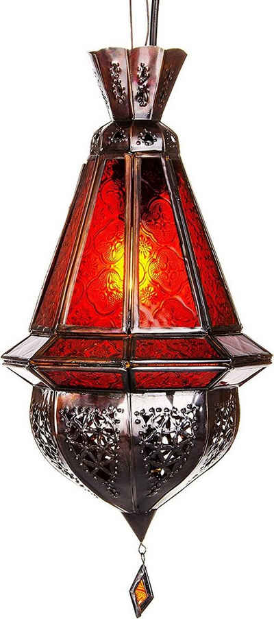 Marrakesch Orient & Mediterran Interior Deckenleuchte Orientalische Lampe Pendelleuchte Moulay 45cm, ohne Leuchtmittel, Handarbeit