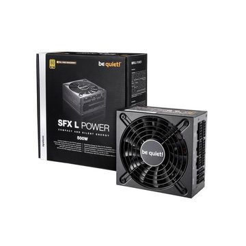 be quiet! SFX L POWER 500W BN238 PC-Netzteil (PSU, Computer Netzteil, Lüfter 120mm, Mini ITX PCs, schwarz)