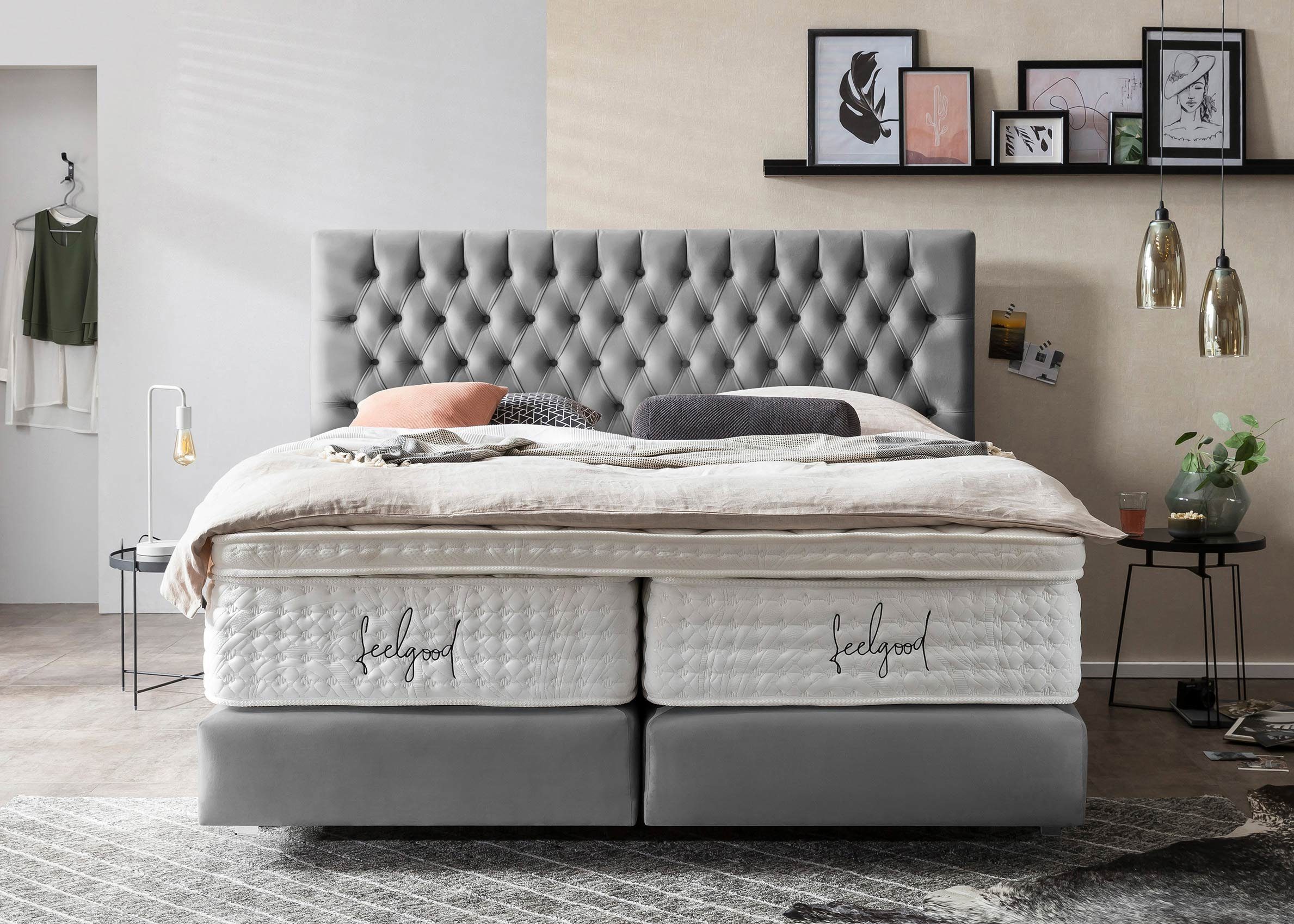 BettCo Boxspringbett Vegas (200 x 200 günstig online kaufen