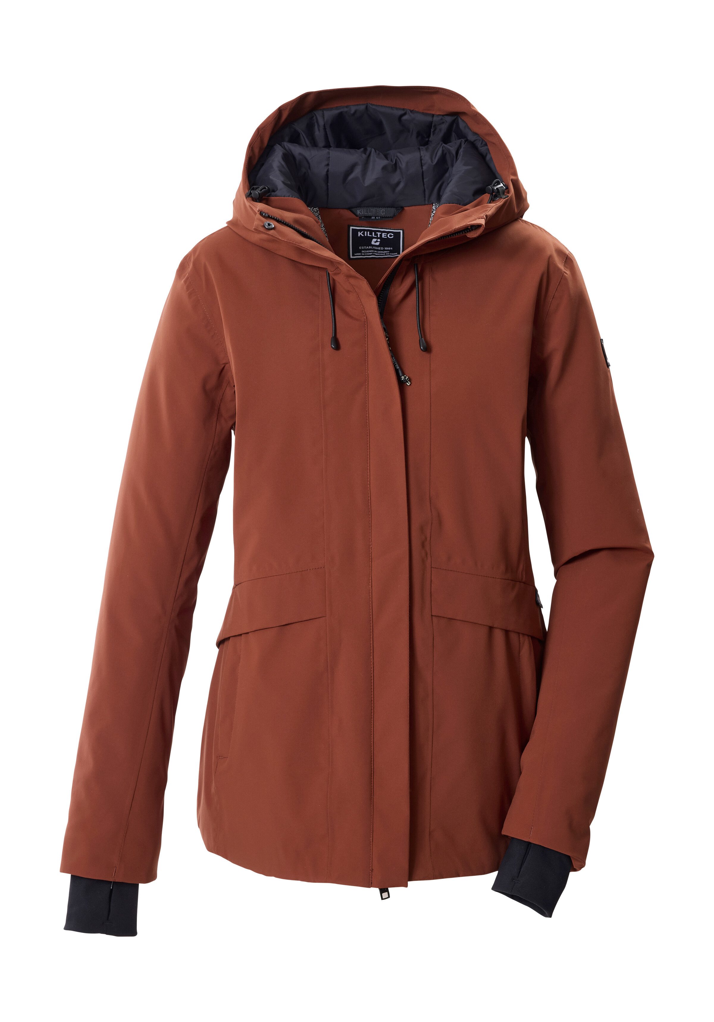 Killtec Funktionsjacke KOW 24 WMN JCKT Wind- und wasserdichte Damenjacke mit Teflon EcoElite™ Imprägnierung