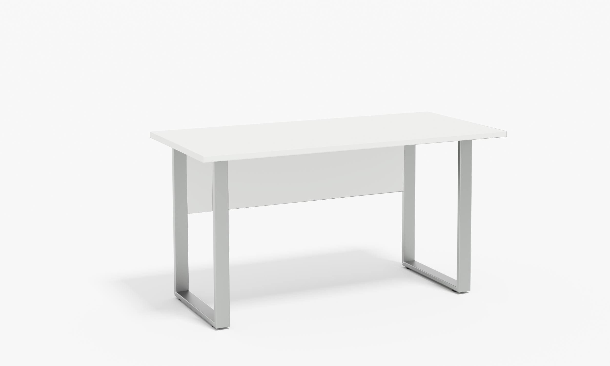 BMG Möbel Schreibtisch Office Edition Mini (Homeoffice Schreibtisch), 138 x 67 cm, Metallgestell, Made in Germany