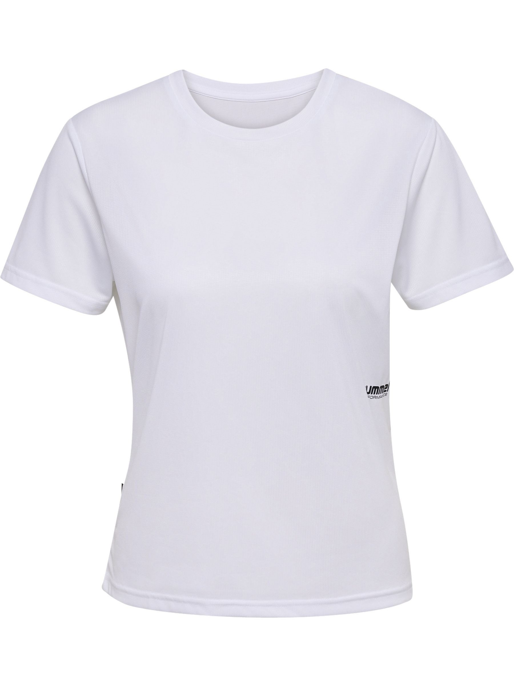 hummel T-Shirt Rundhals Kurzarm Regular Fit 2er-SetEinfarbig Sportlicher Look (2-tlg) hmlPULSE WORKOUT W T-SHIRT S/S