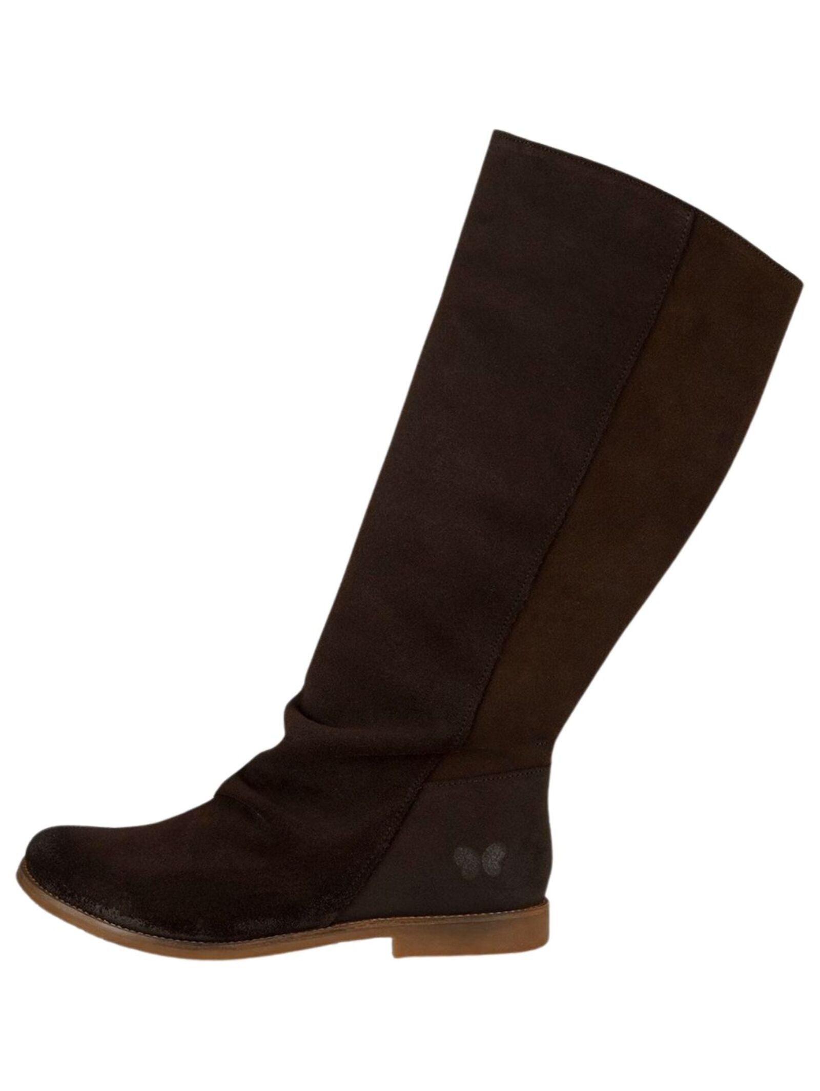 Felmini Wide Fit Stiefel Veloursleder Stiefel günstig online kaufen