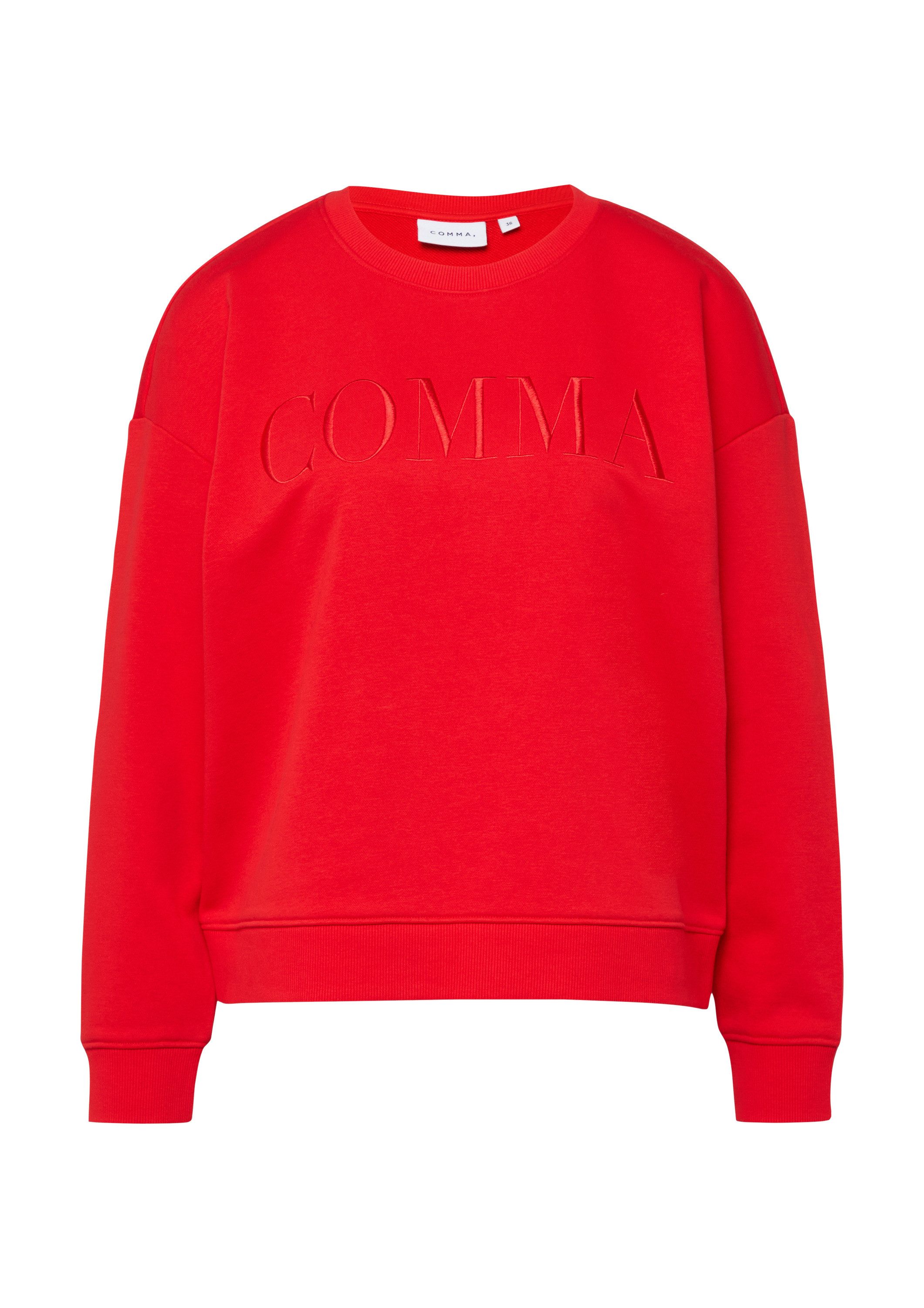 comma Sweatshirt Sweatshirt Sweatshirt mit Artwork günstig online kaufen