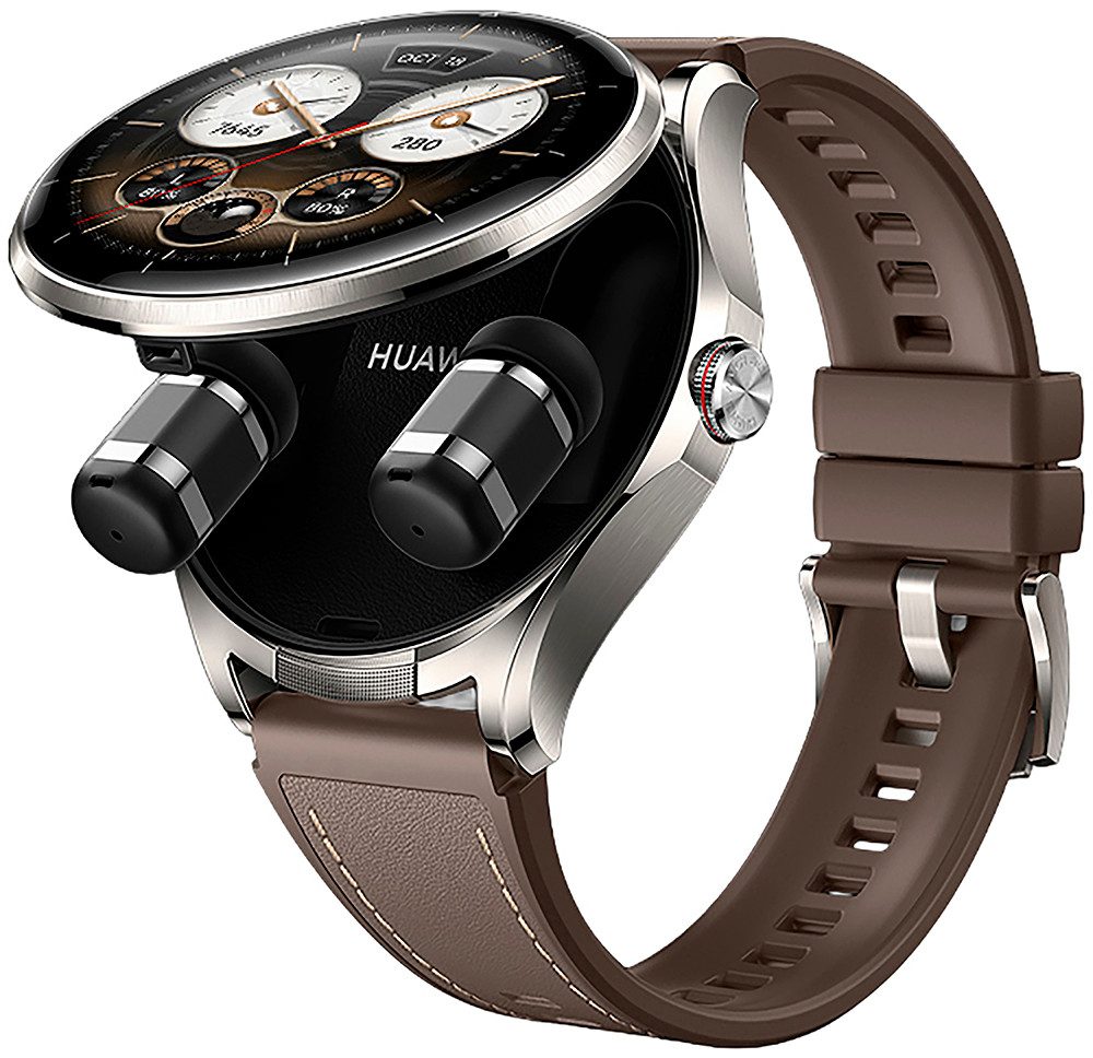 Huawei WATCH Buds 2 Smartwatch (3,8 cm/1,5 Zoll, Harmony OS), Smartwatch mit integrierten kabellosen In‑Ear‑Kopfhörern