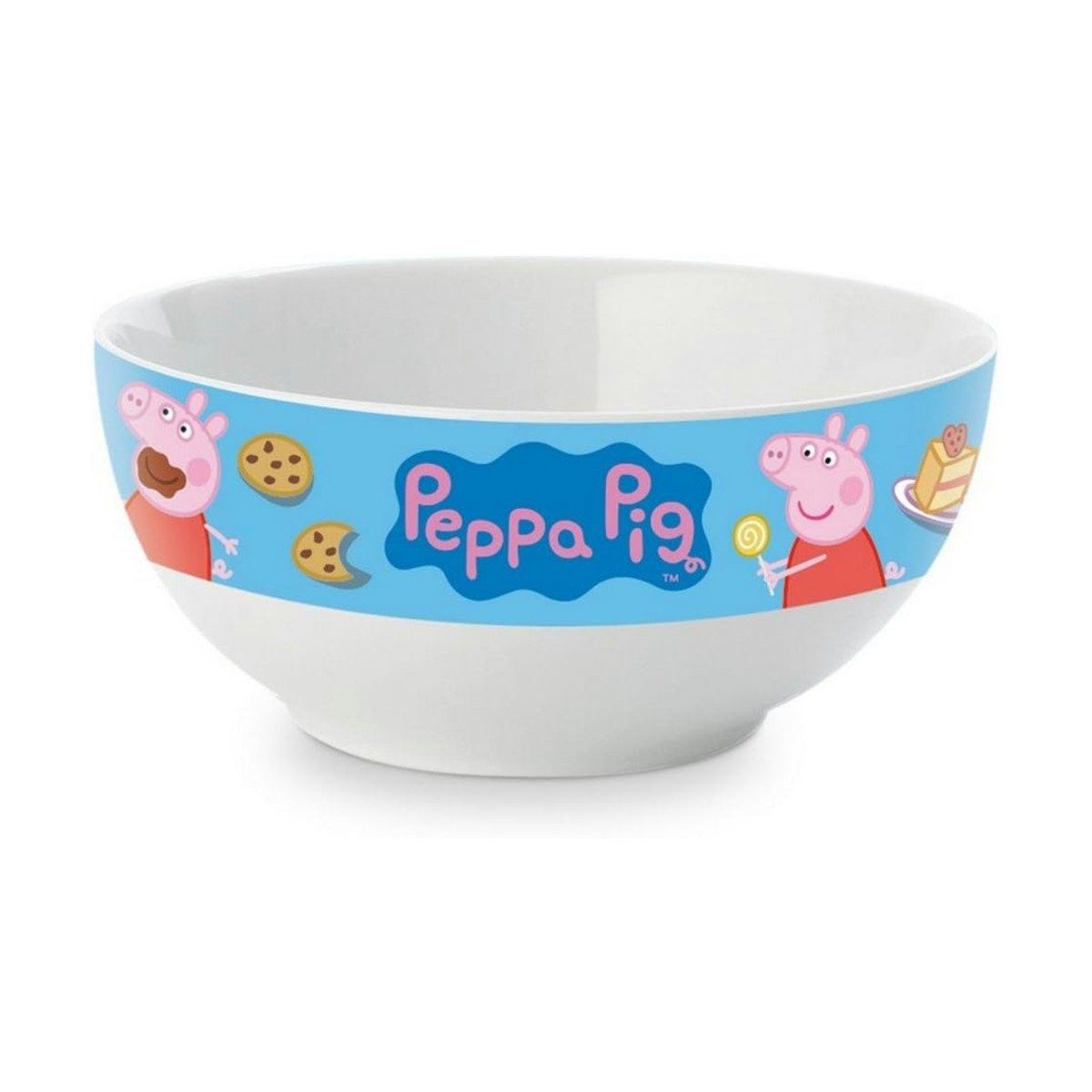 eOne Kinderschale Peppa Wutz - Müslischale, Steinzeug, (1-tlg)