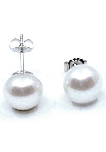 Firetti Perlenohrringe Schmuck Geschenk Ohrschmuck Perle, Made in Germany - mit Süßwasserzuchtperle