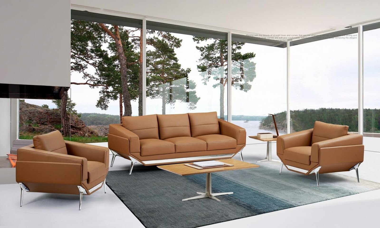 JVmoebel Sofa Design 311 Europe Sofagarnitur Polster Couchen, Sitzer in Sofas Made Set