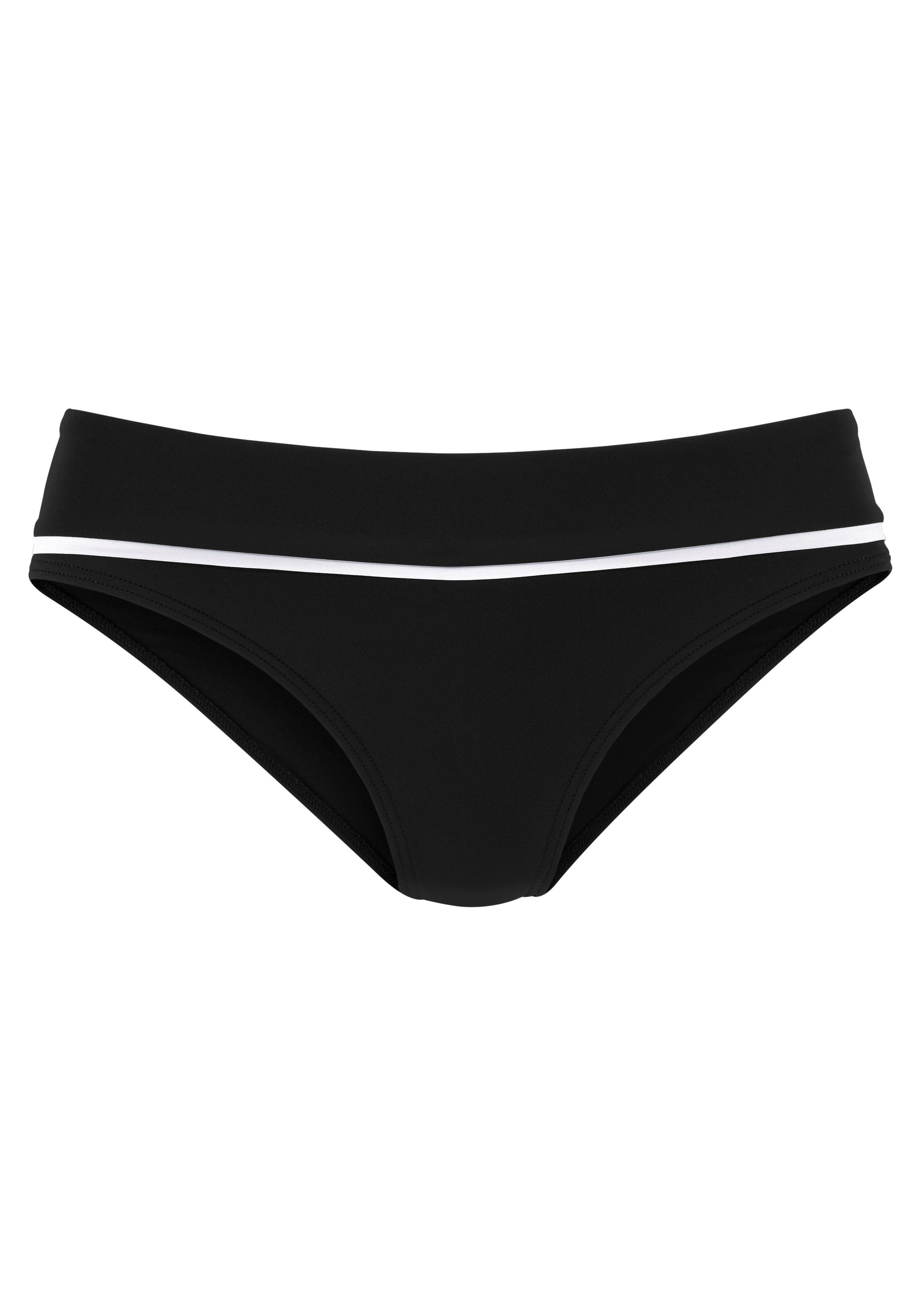 Vivance Bikini-Hose Lorena mit kontrastfarbenem Piping günstig online kaufen