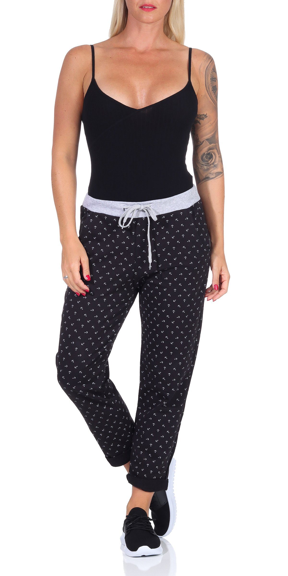 CLEO STYLE Jogginghose Damen Jogginghose 1313 günstig online kaufen
