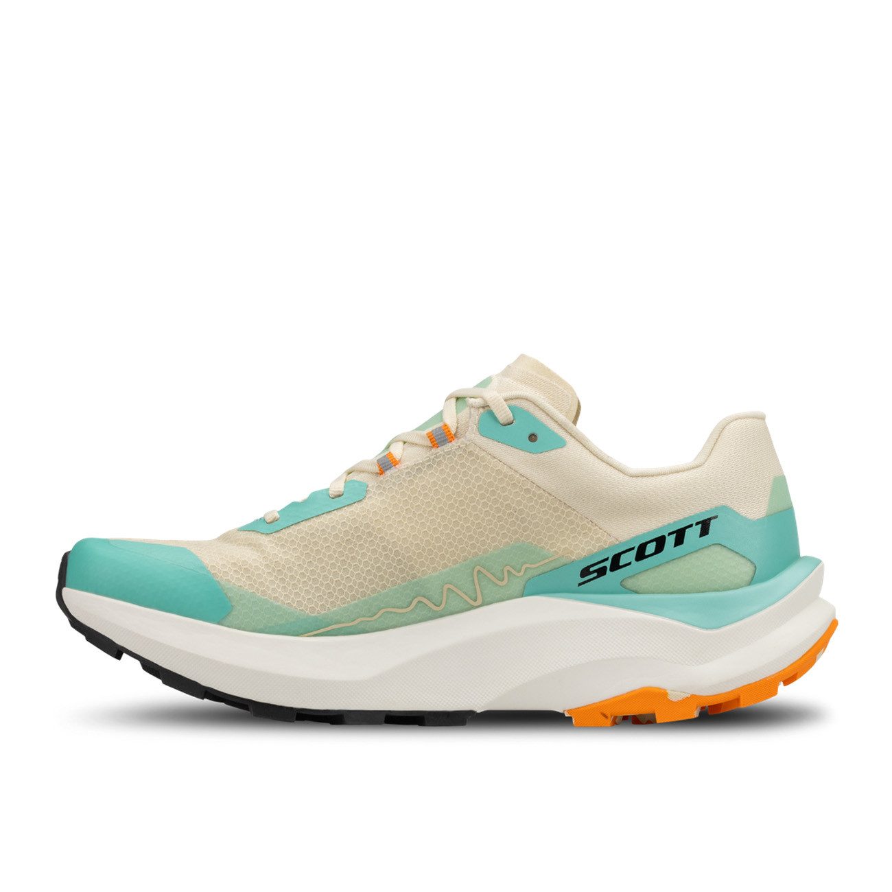 Scott Scott W's Kinabalu Trail Damen Cream Beige Cascade Blue Laufschuh