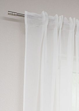 Vorhang Zugbandschal Miria, LYSEL®, (1 St), transparent, HxB 245x145cm