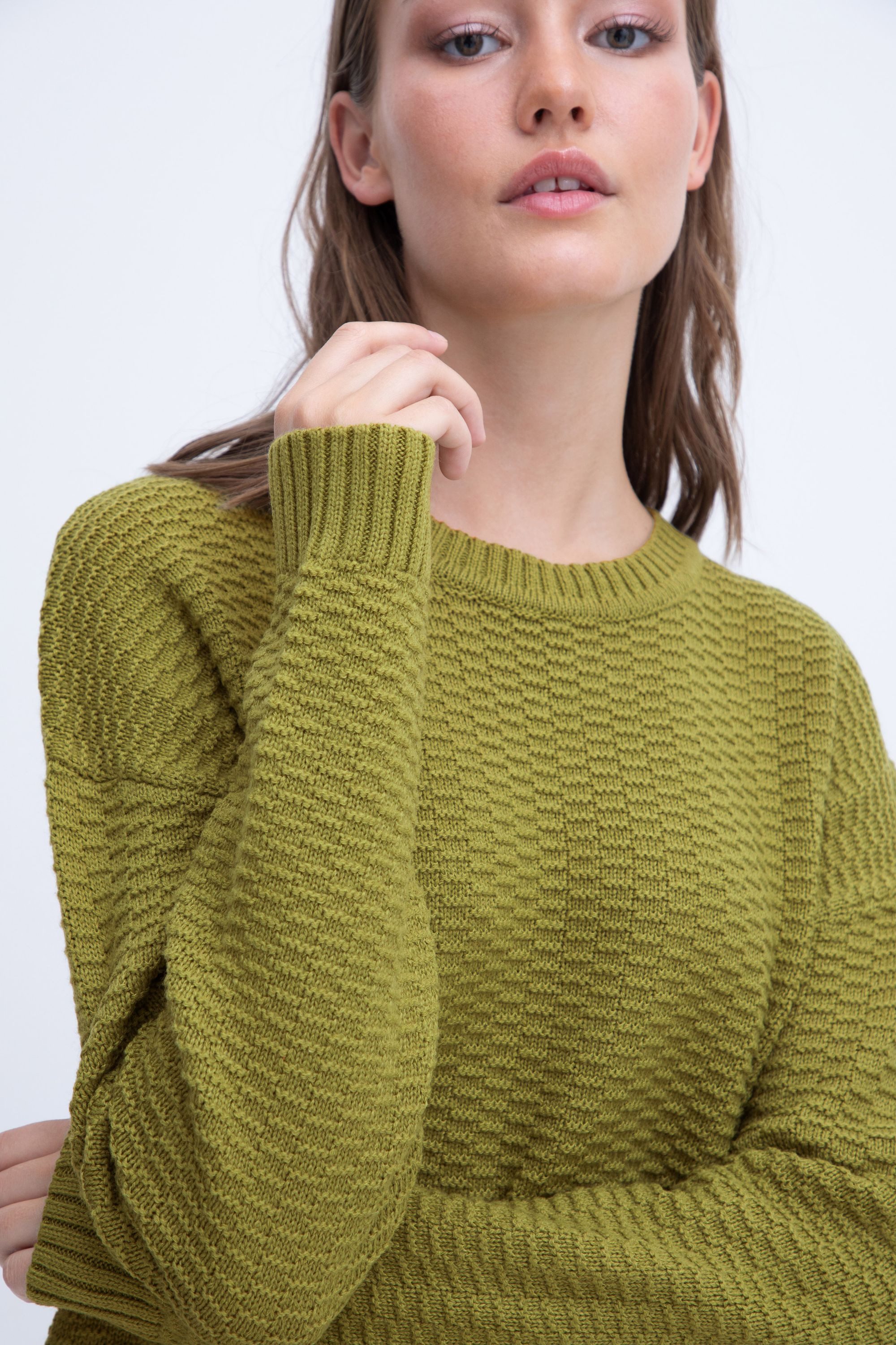 OXMO Strickpullover OXMilla Modischer Pullover