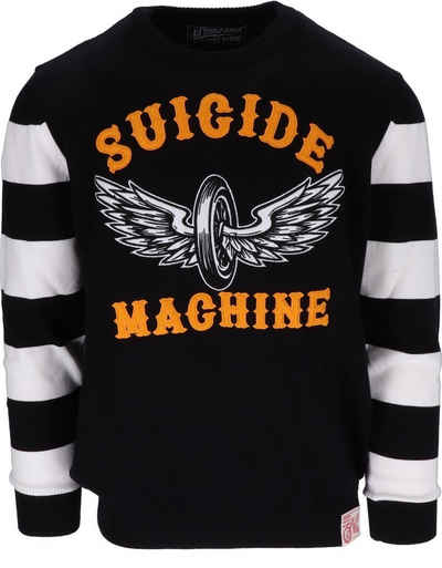 13 1/2 Motorradjacke Outlaw Suicide Machine Sweater