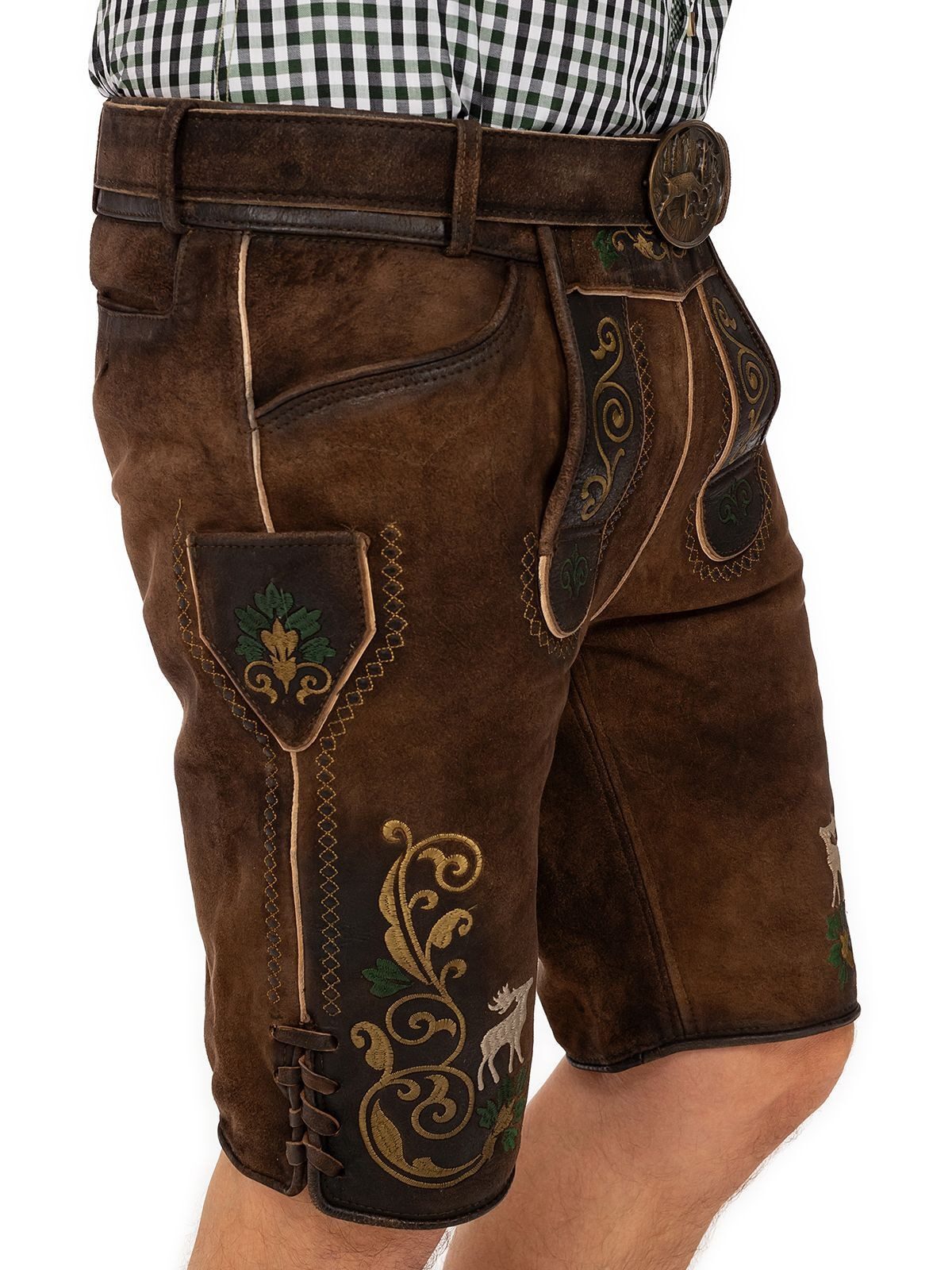 Gwandler Trachtenlederhose XAVER-gespeckt günstig online kaufen