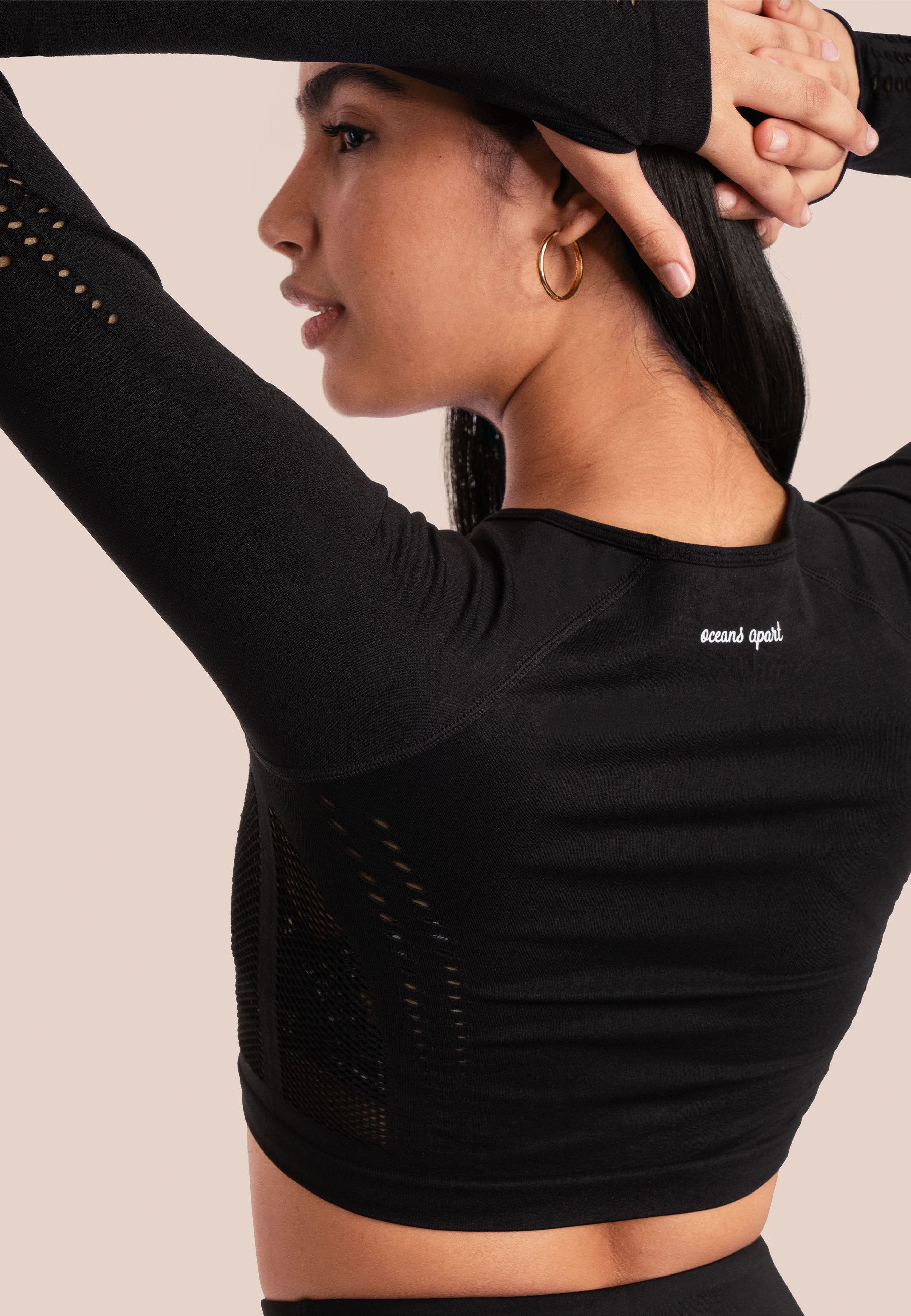 OCEANSAPART Langarmshirt Beauty (1-tlg) Daumenlöcher in den Manschetten günstig online kaufen