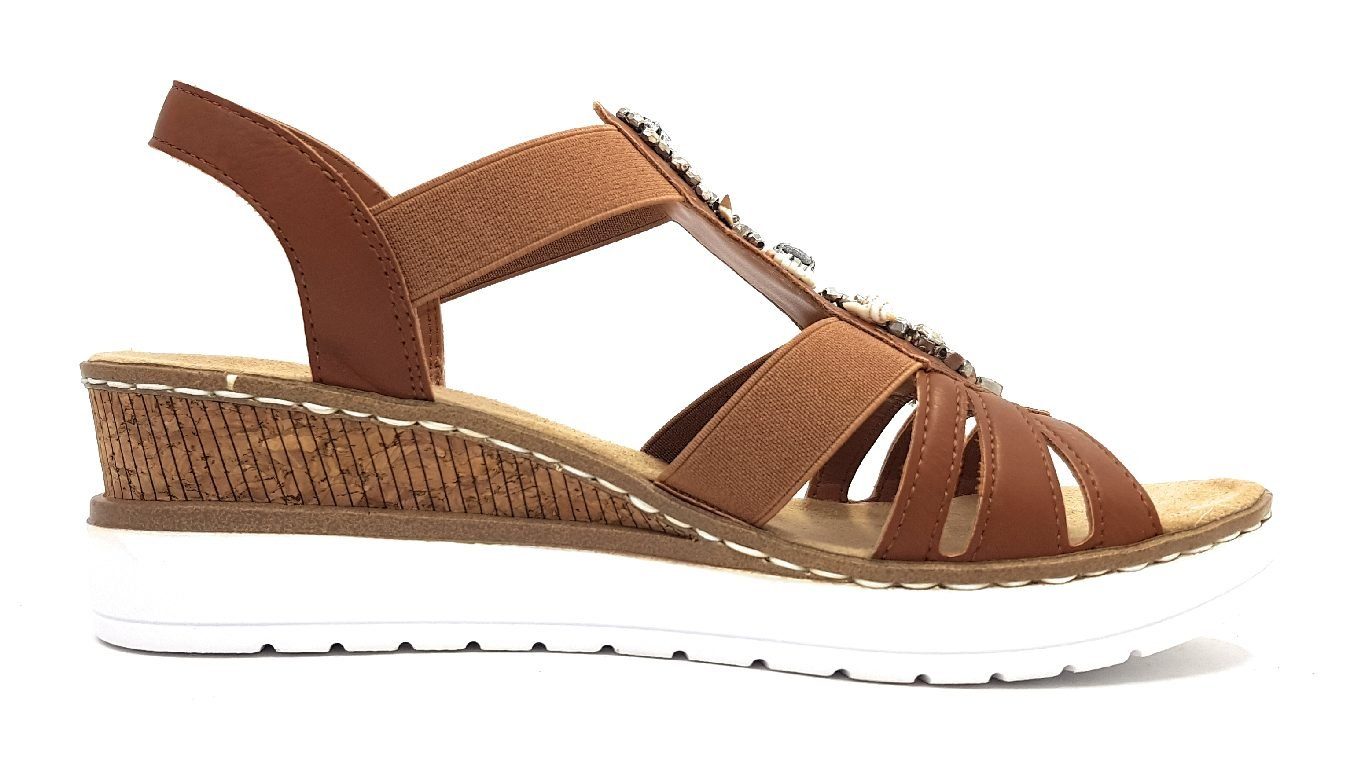 Rieker Sandalette Plateausandale günstig online kaufen